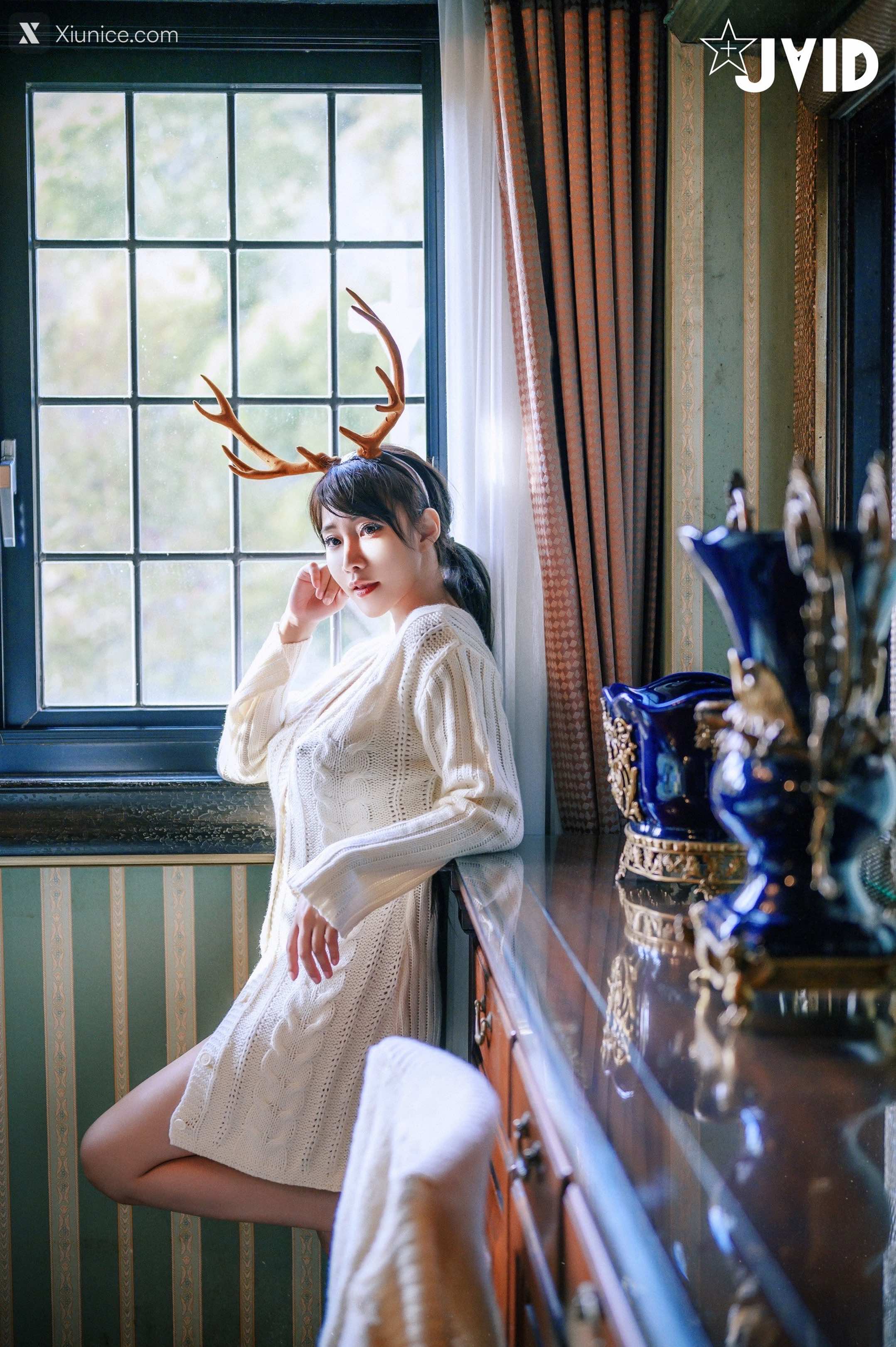 JVID Xiunice.com Lele 樂樂 Sexy Girl Of Santa 59