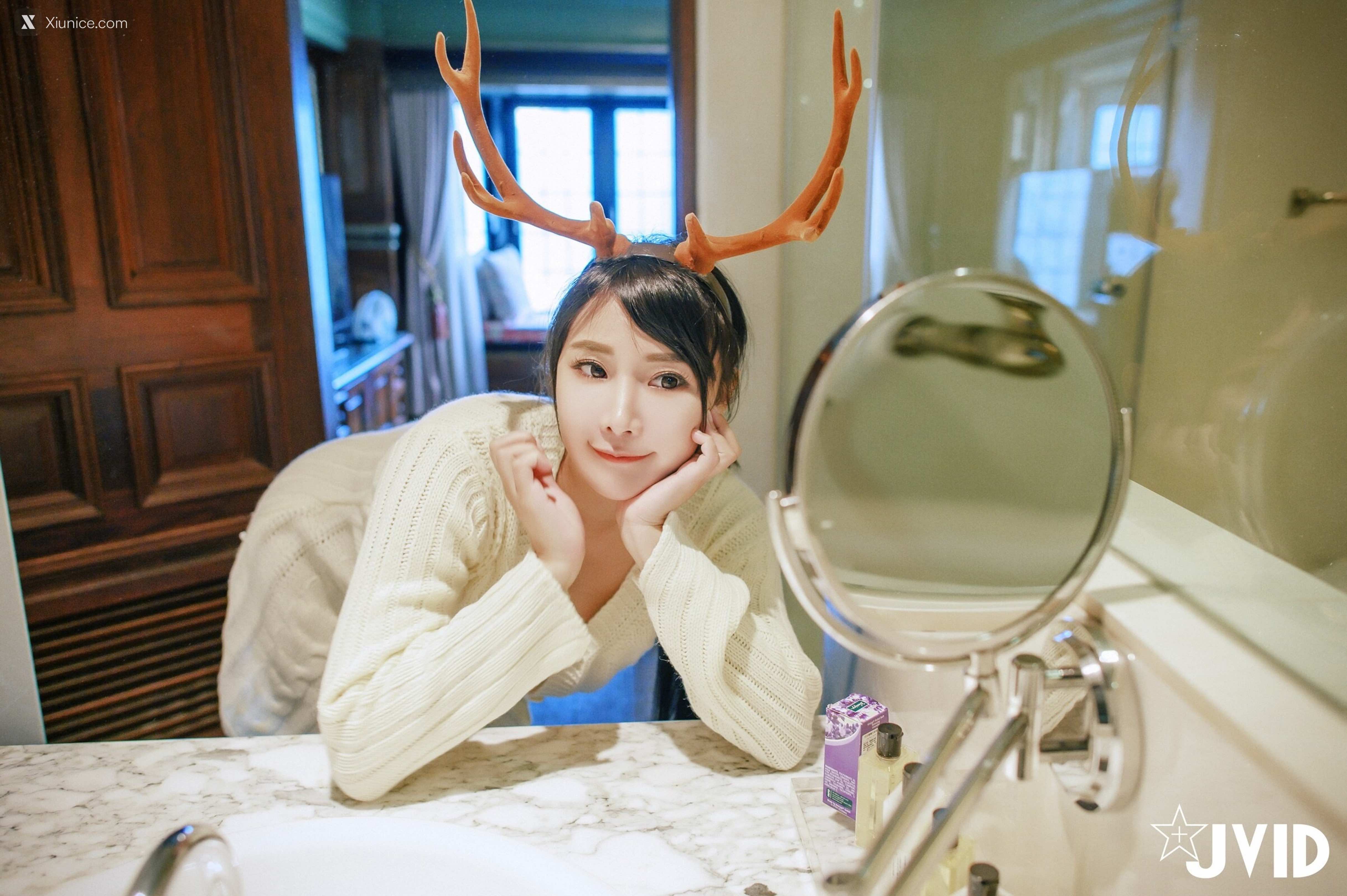 JVID Xiunice.com Lele 樂樂 Sexy Girl Of Santa 62