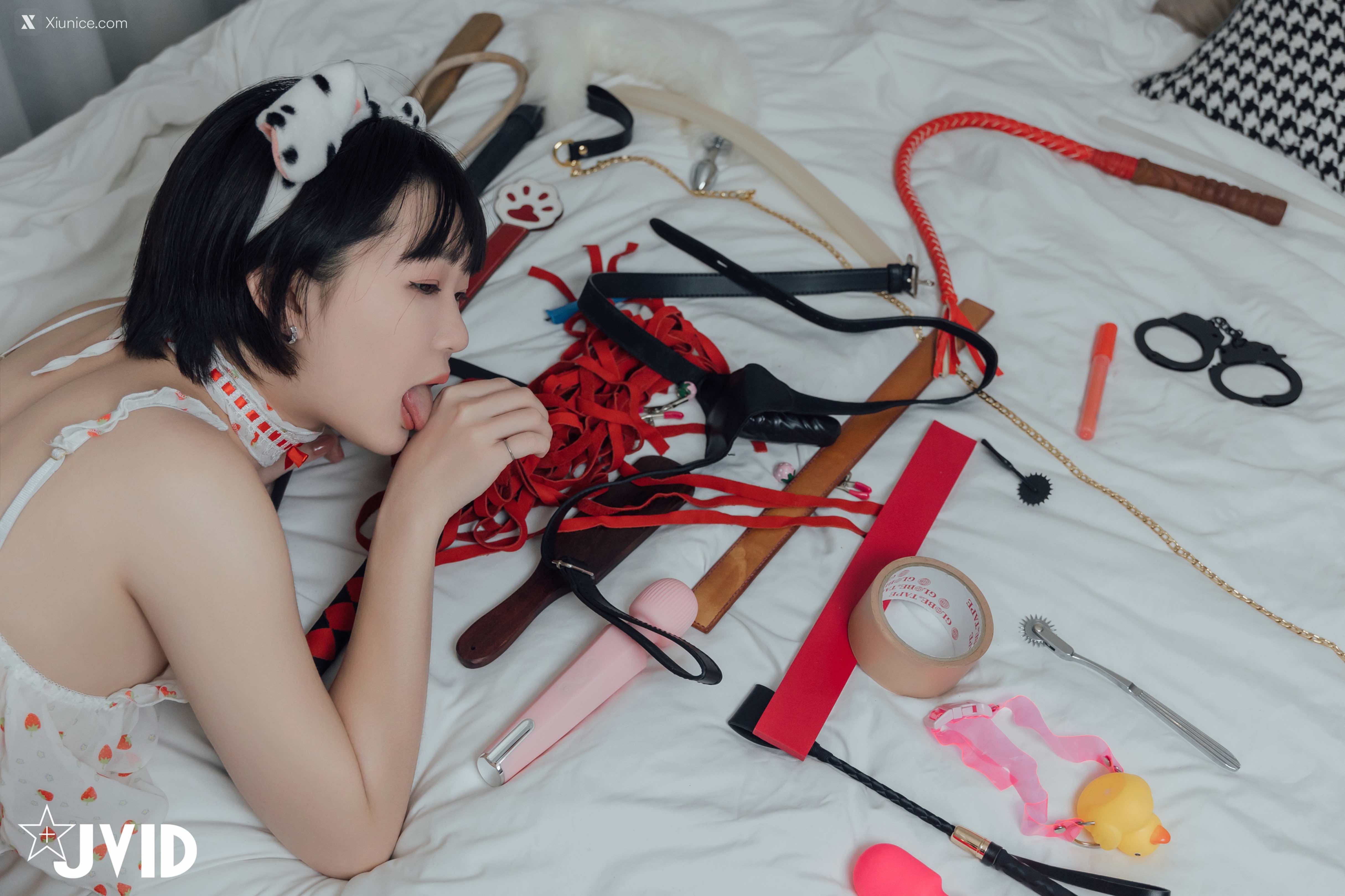 JVID Xiunice.com Tiny 喬安 SM調教日記 12