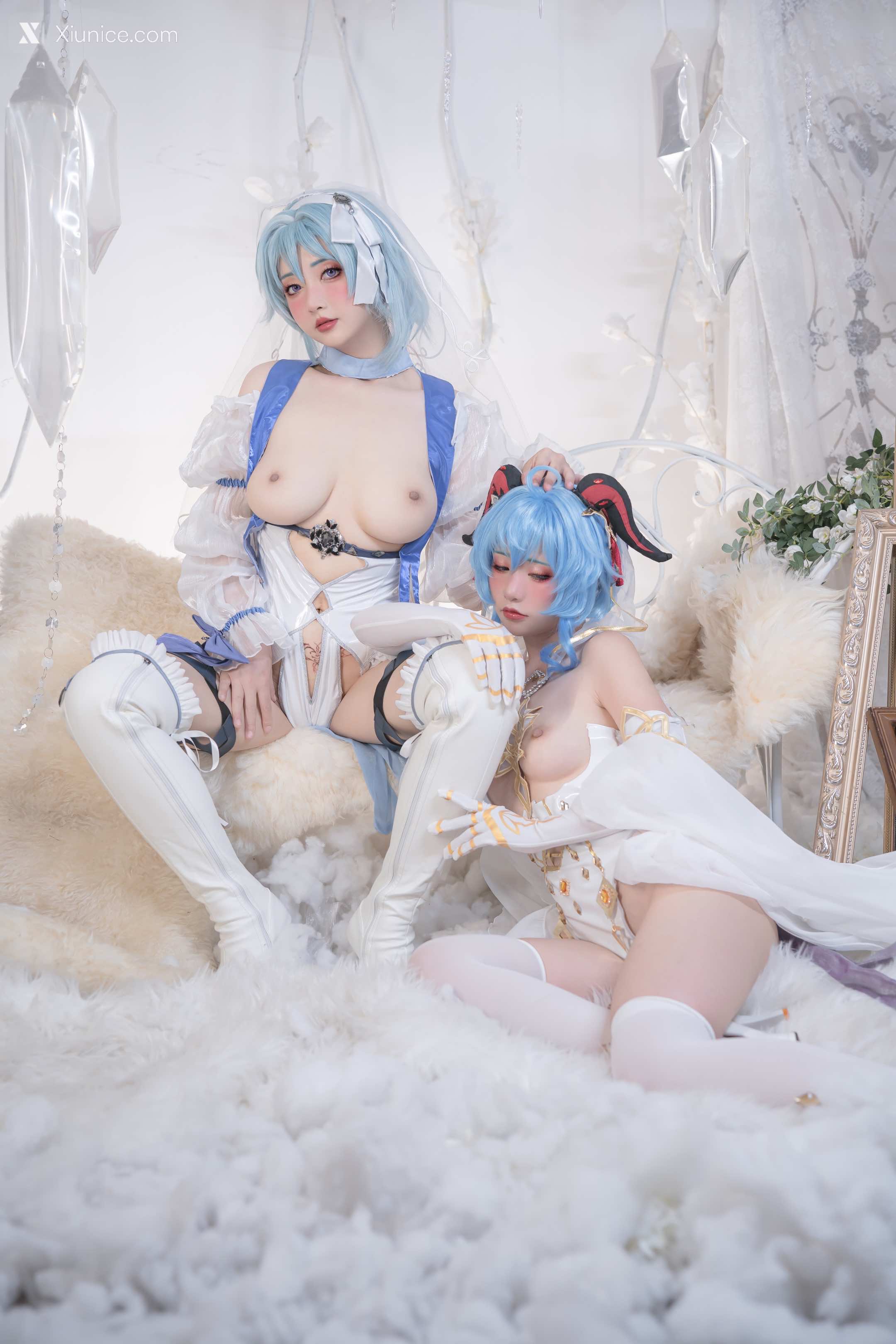 Nekokoyoshi 12月T3 双子最强冰雪组合 39