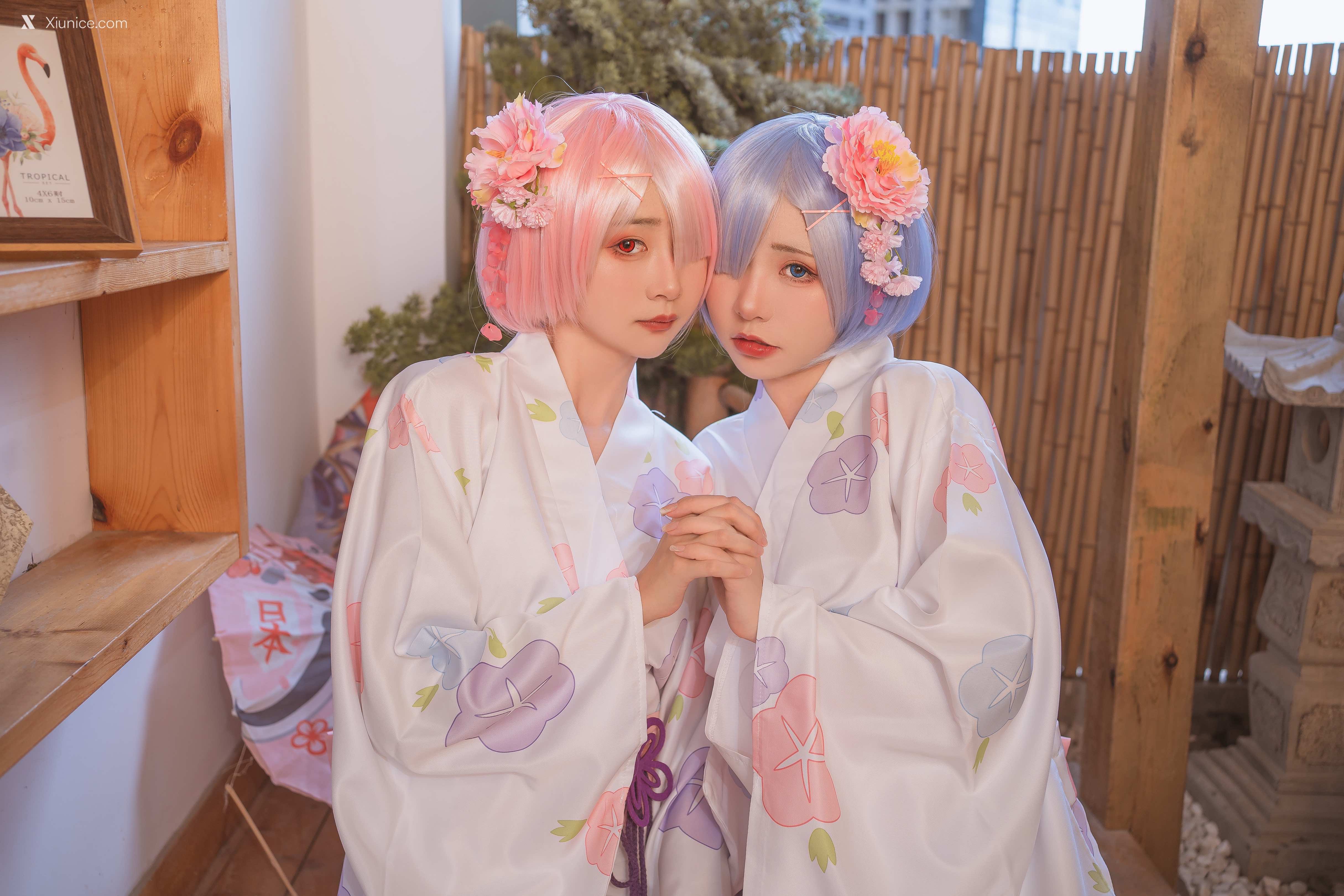 Nekokoyoshi Xiunice.com 双子拉姆蕾姆 17