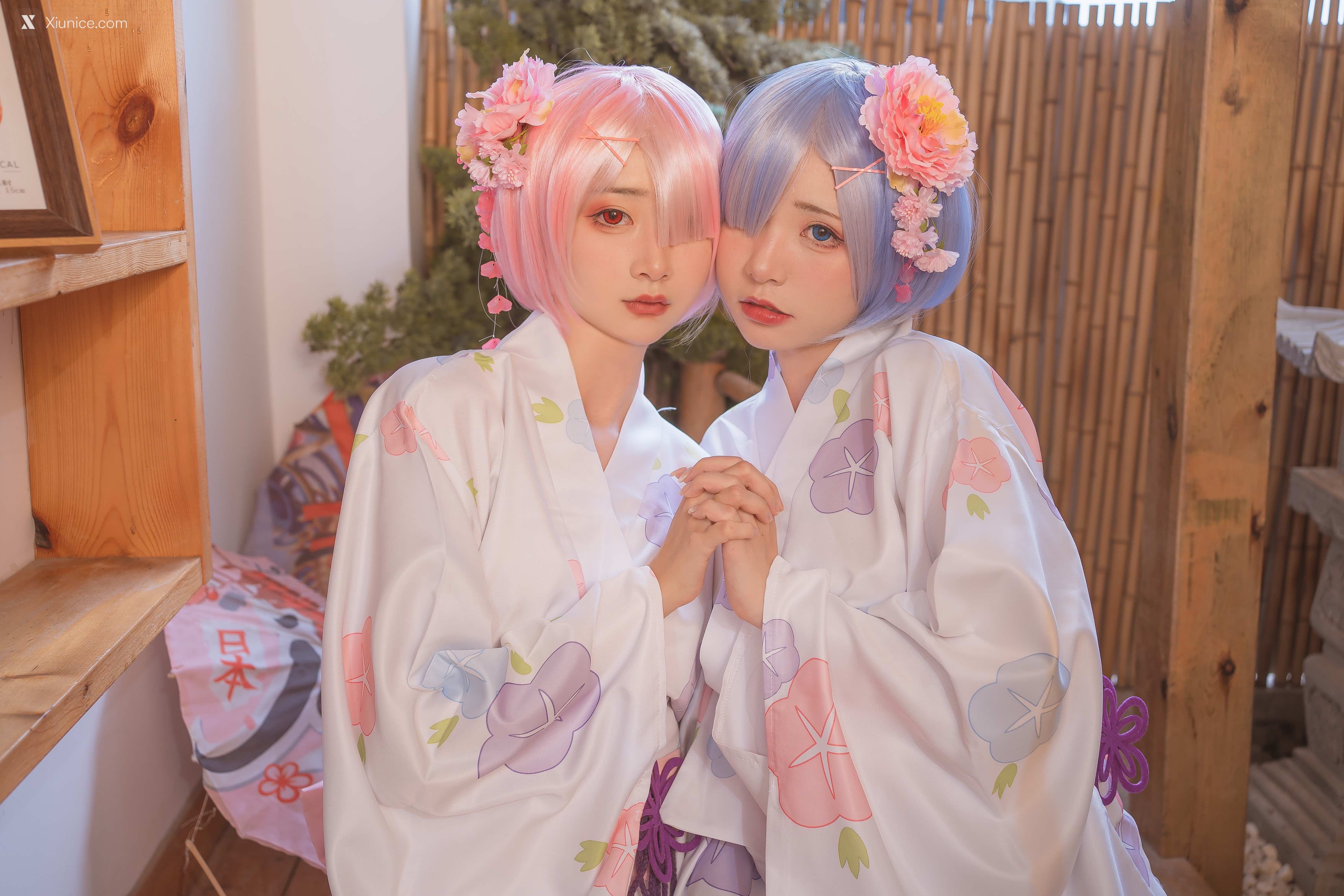 Nekokoyoshi Xiunice.com 双子拉姆蕾姆 18