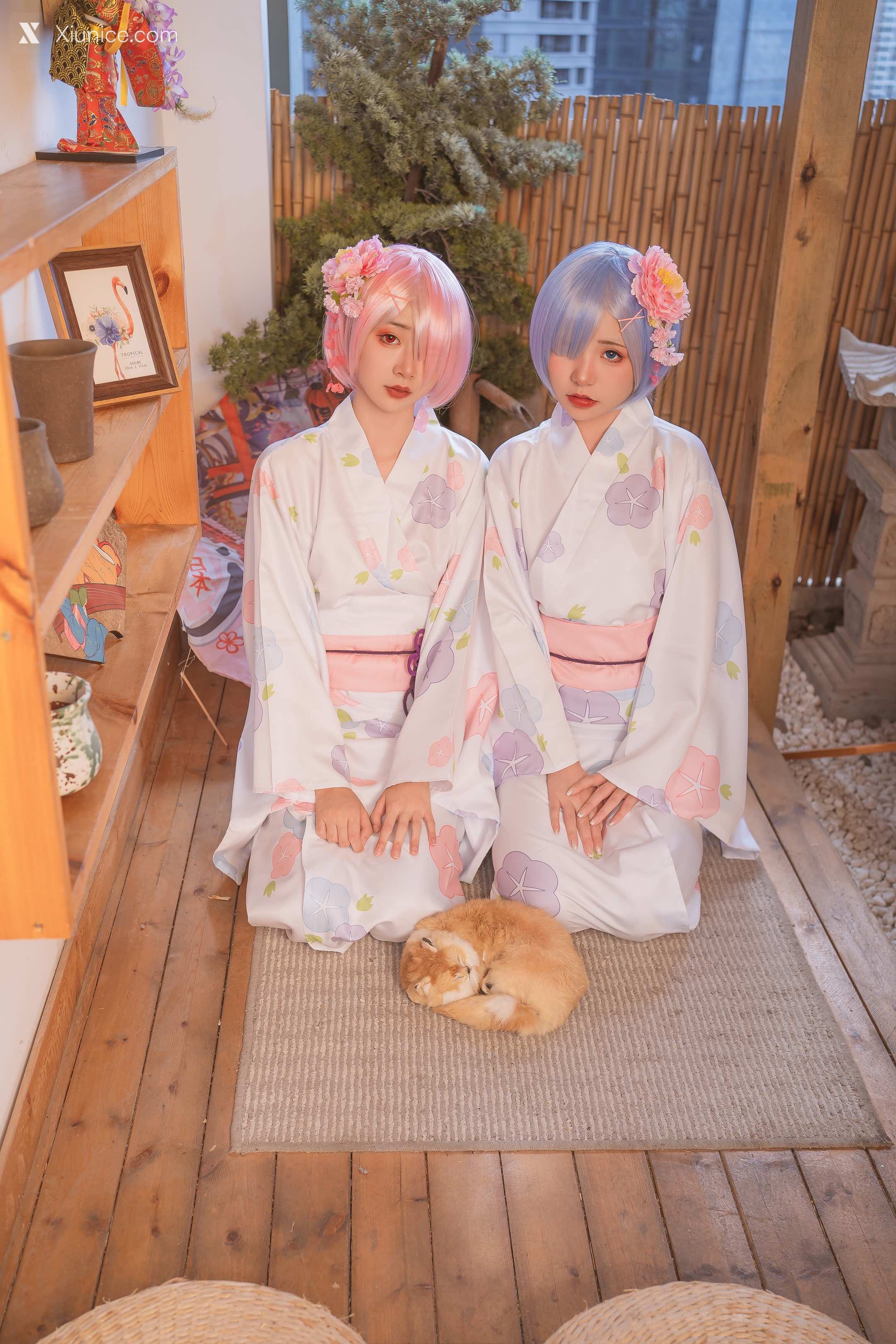 Nekokoyoshi Xiunice.com 双子拉姆蕾姆 27