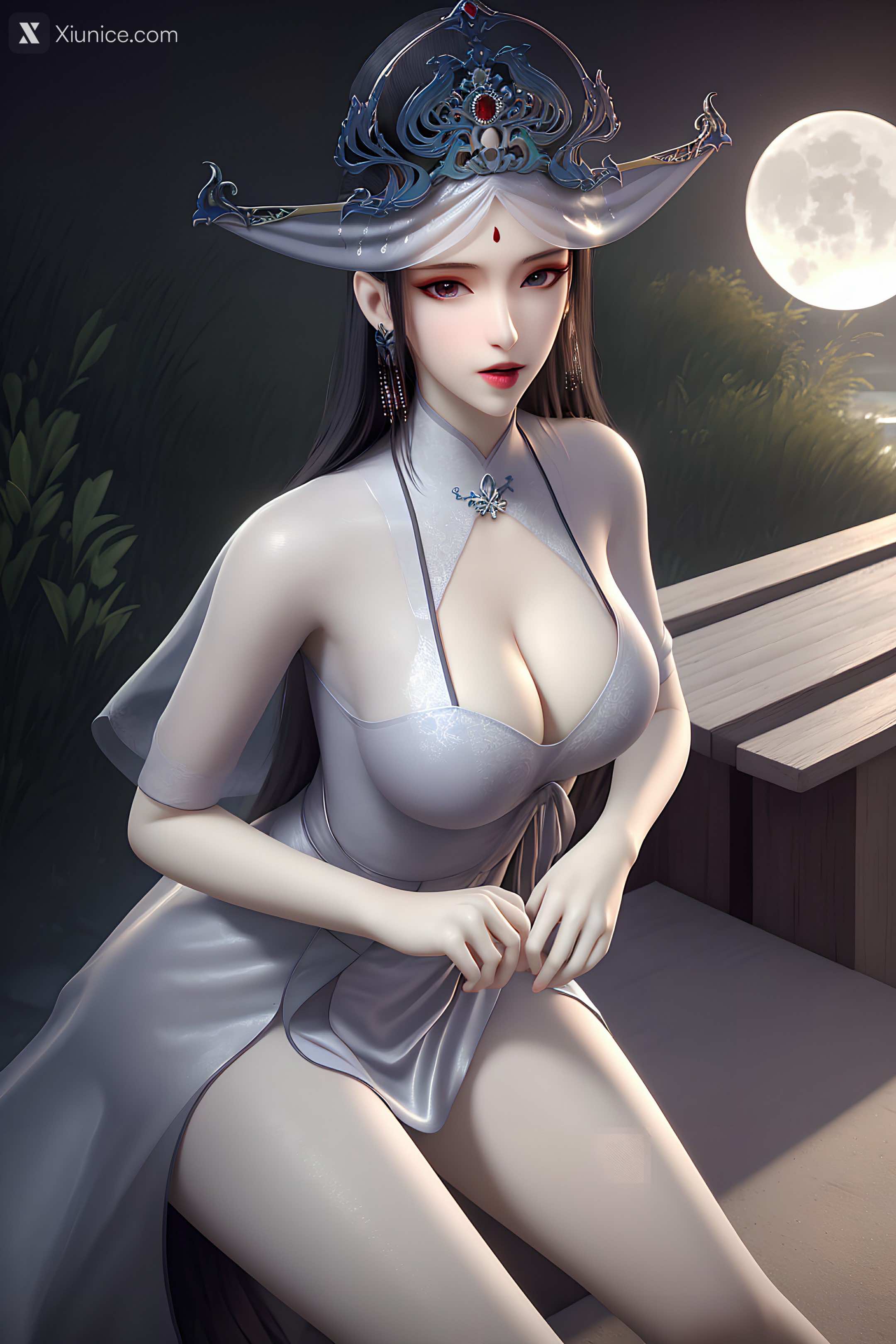 AI Girl Xiunice.com 暗河传 慕雪薇 慕雨墨 慕雪薇 清凉写真 30