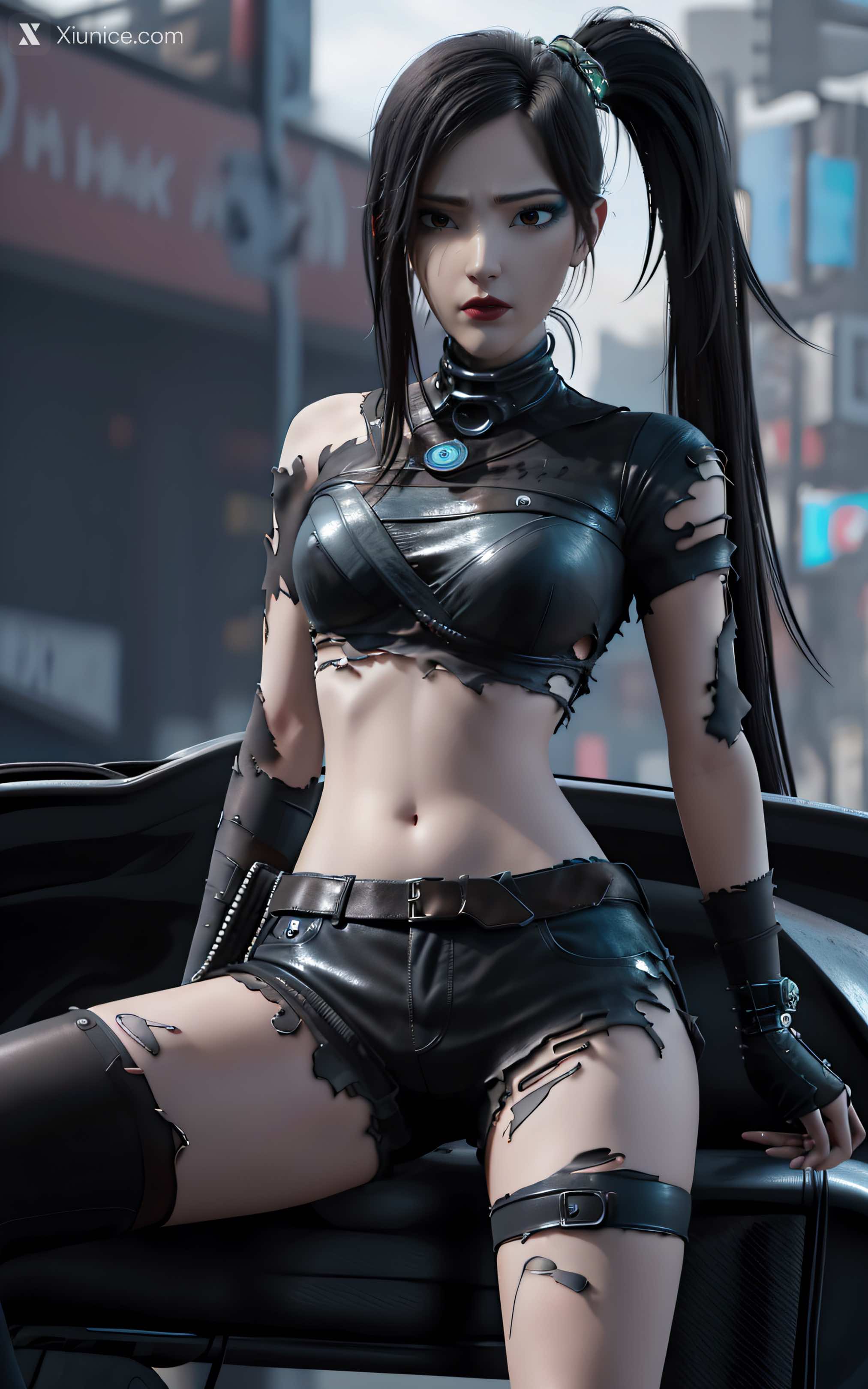 AI Girl Xiunice.com 白蛇 小青 小青 内衣 15