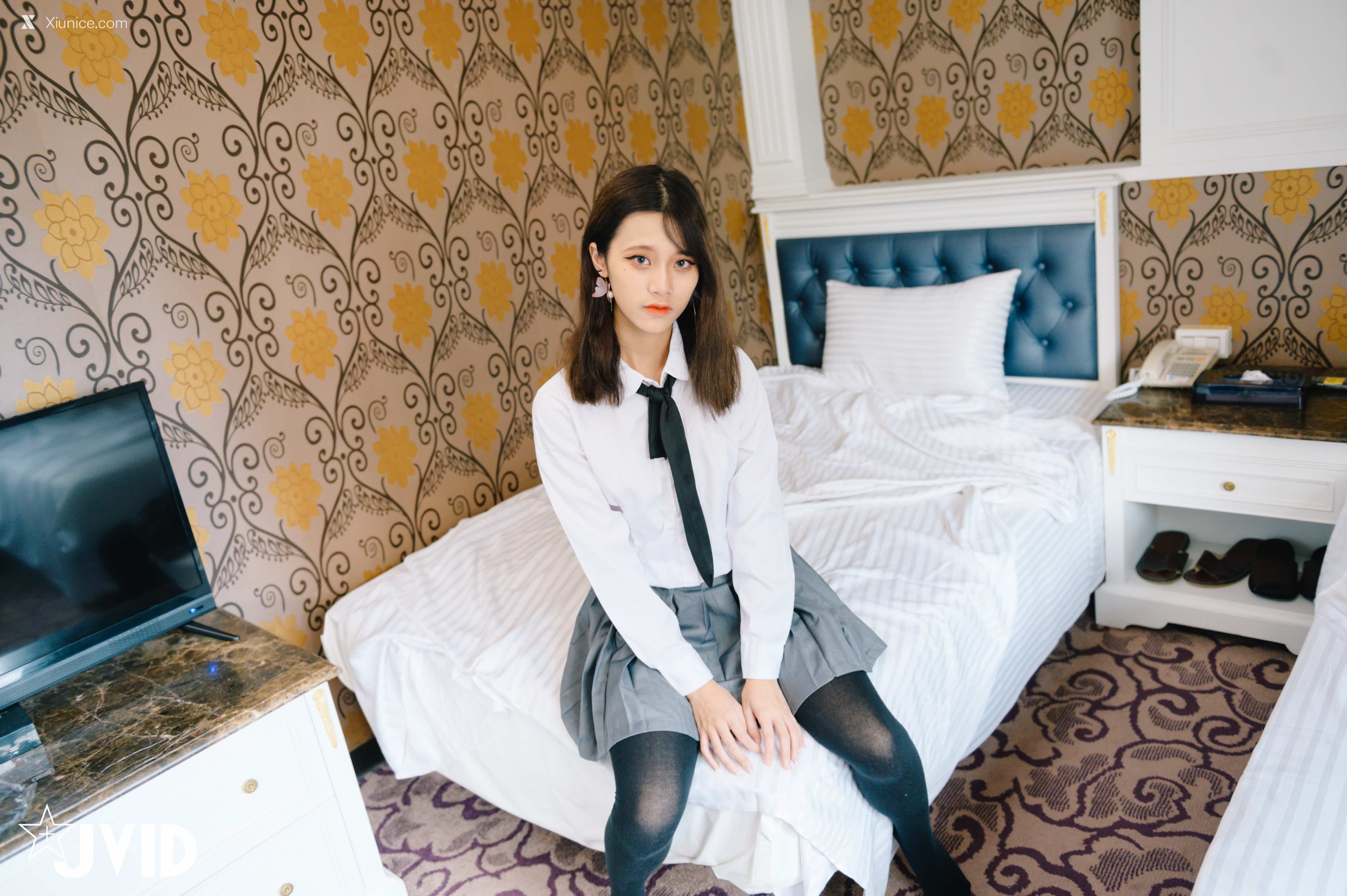 Xiunice.com JVID Han Fangyu 女學生歸來 19