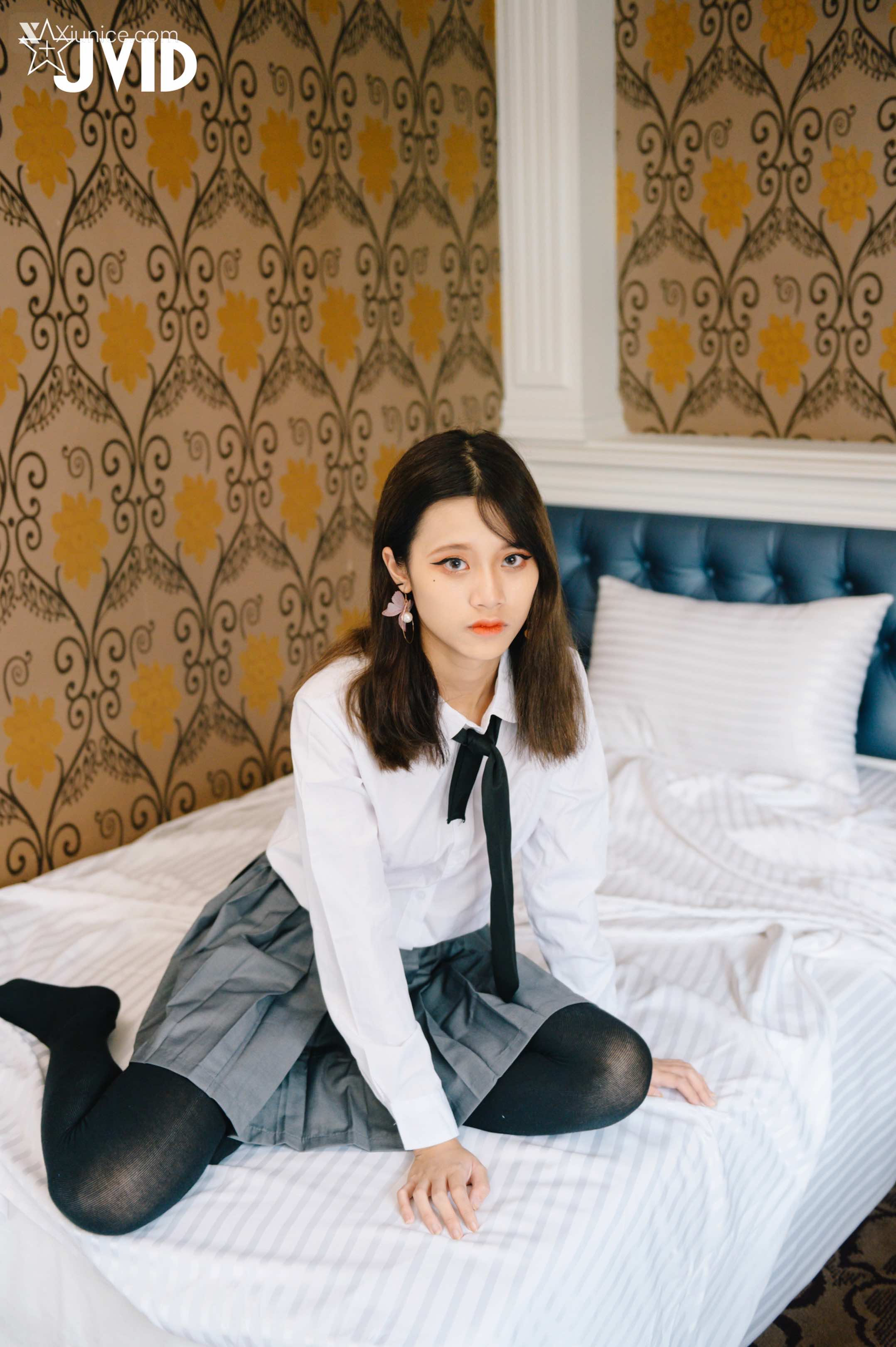 Xiunice.com JVID Han Fangyu 女學生歸來 34