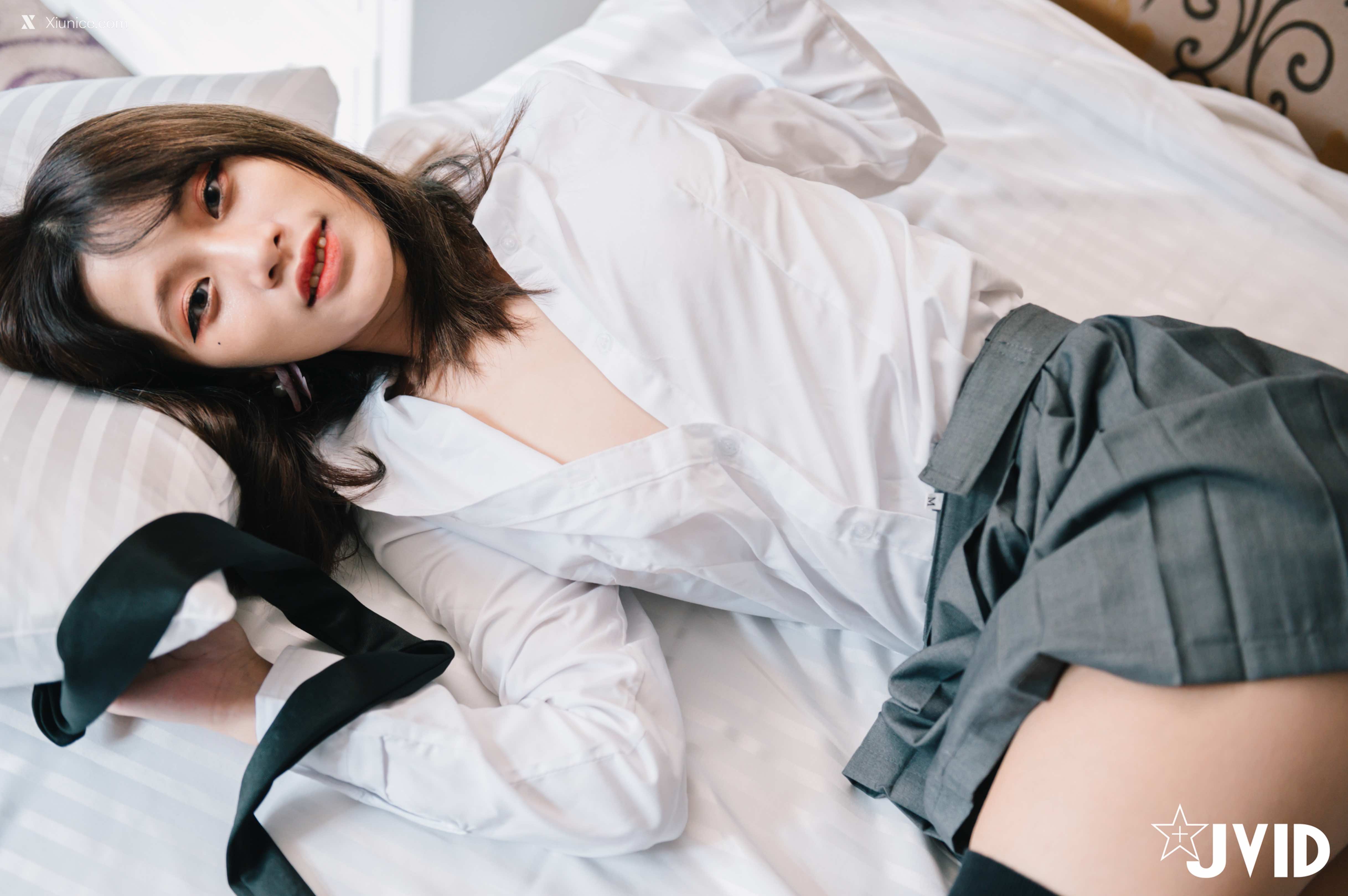 Xiunice.com JVID Han Fangyu 女學生歸來 40