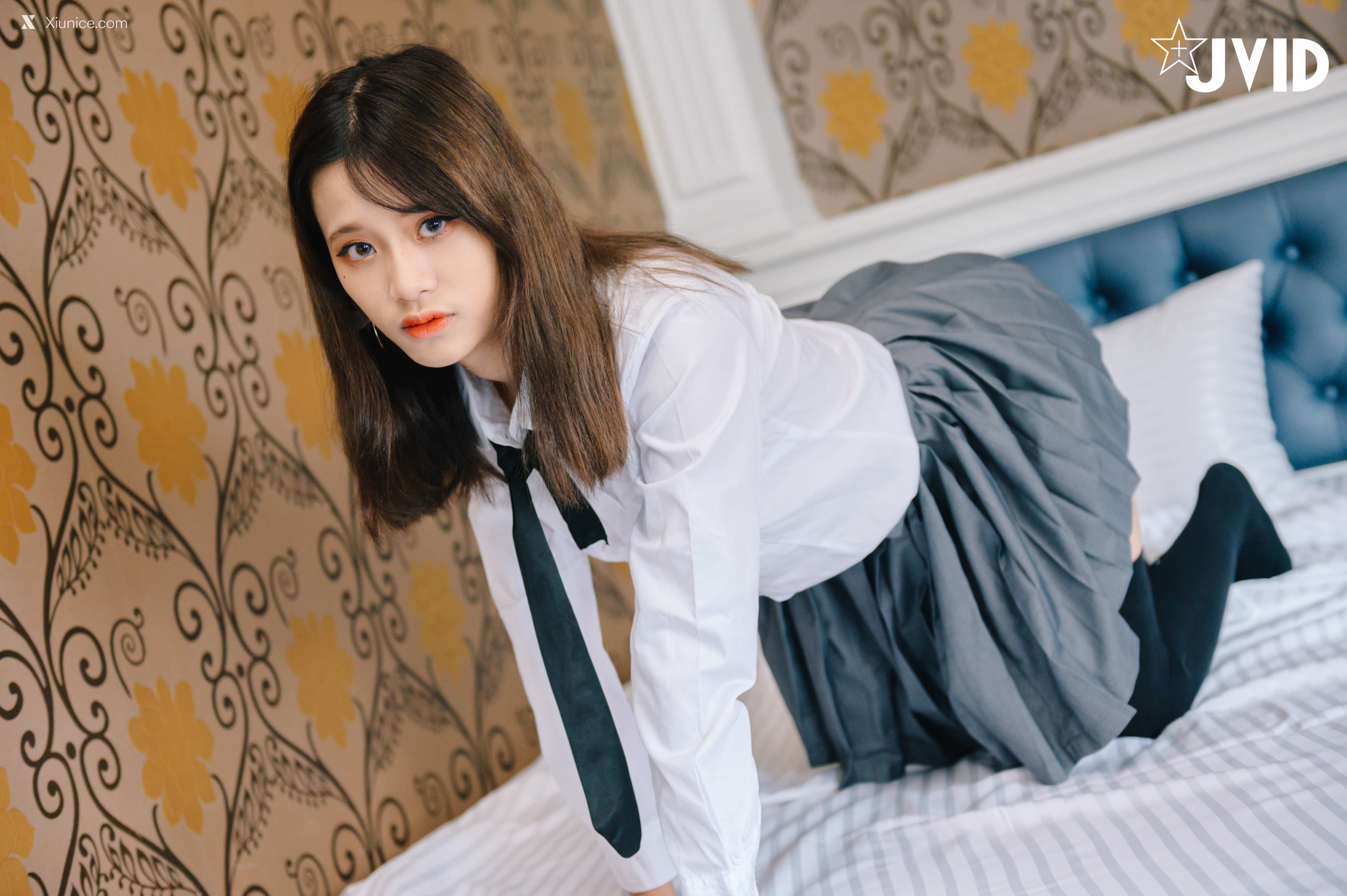 Xiunice.com JVID Han Fangyu 女學生歸來 68