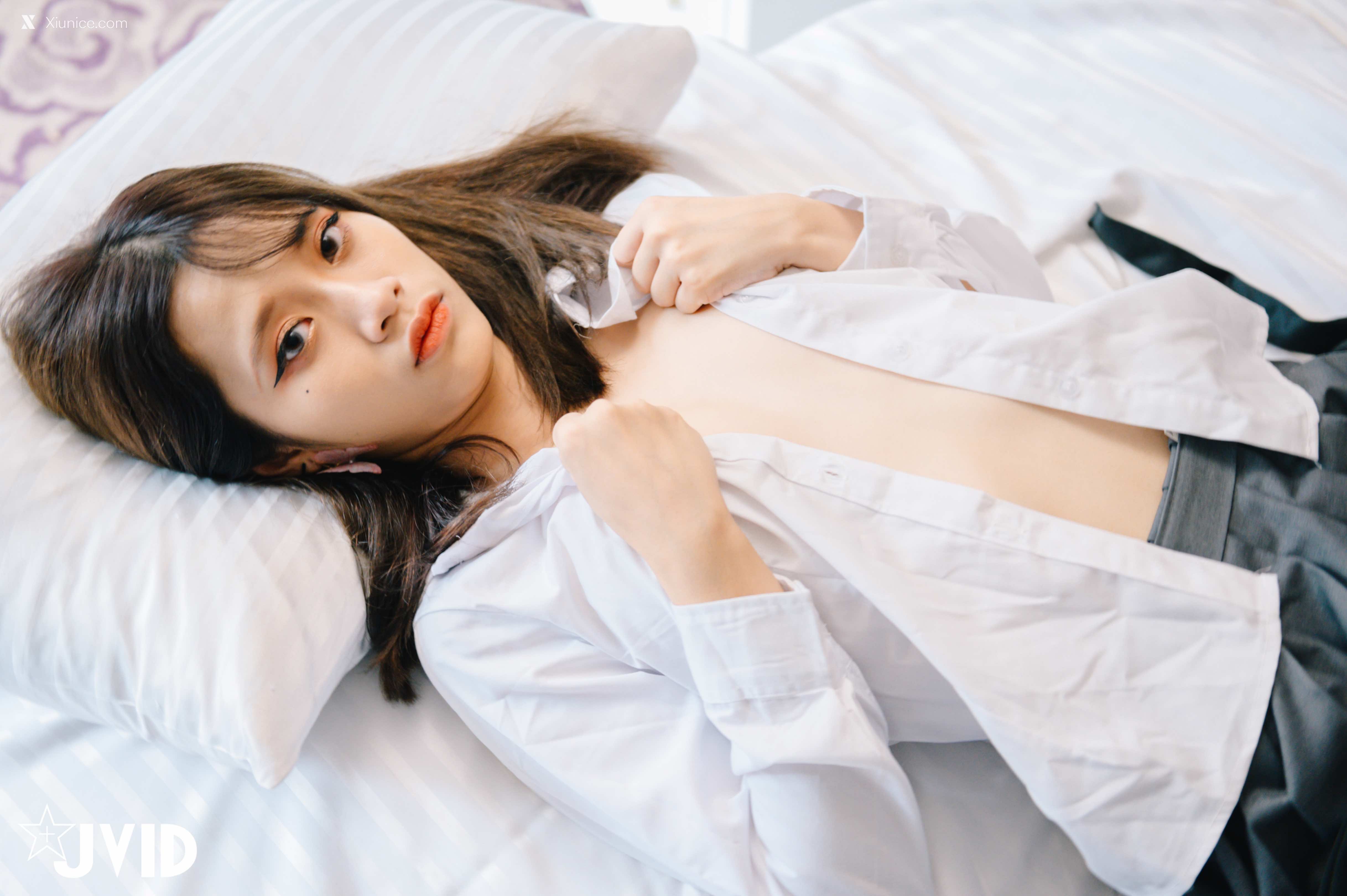 Xiunice.com JVID Han Fangyu 女學生歸來 70