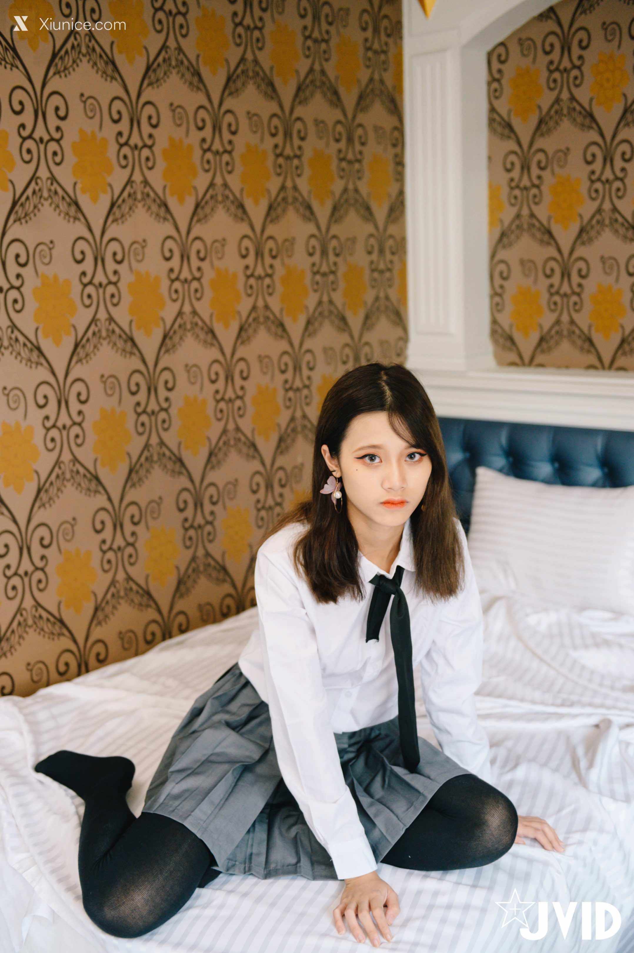Xiunice.com JVID Han Fangyu 女學生歸來 71