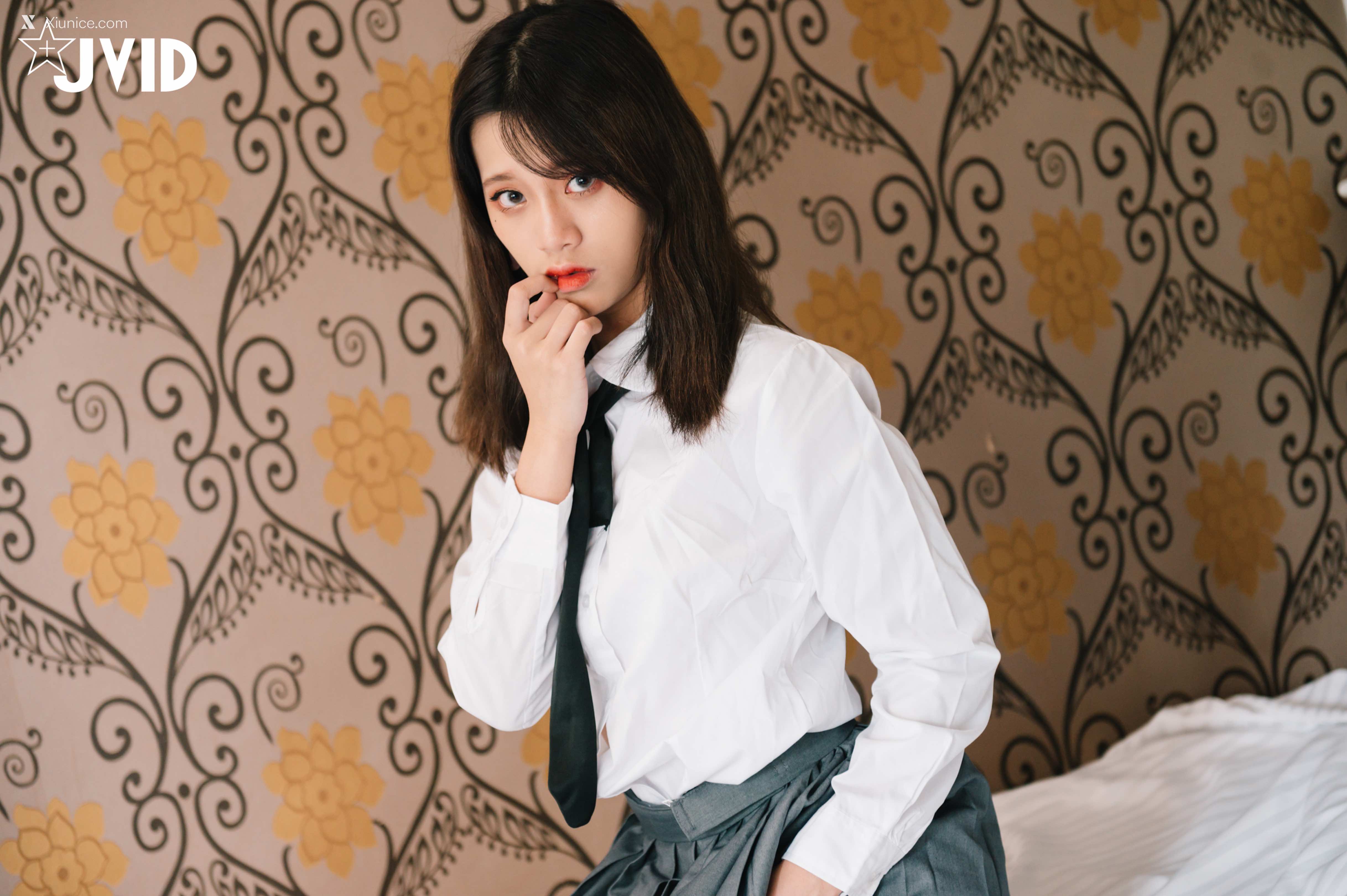 Xiunice.com JVID Han Fangyu 女學生歸來 86