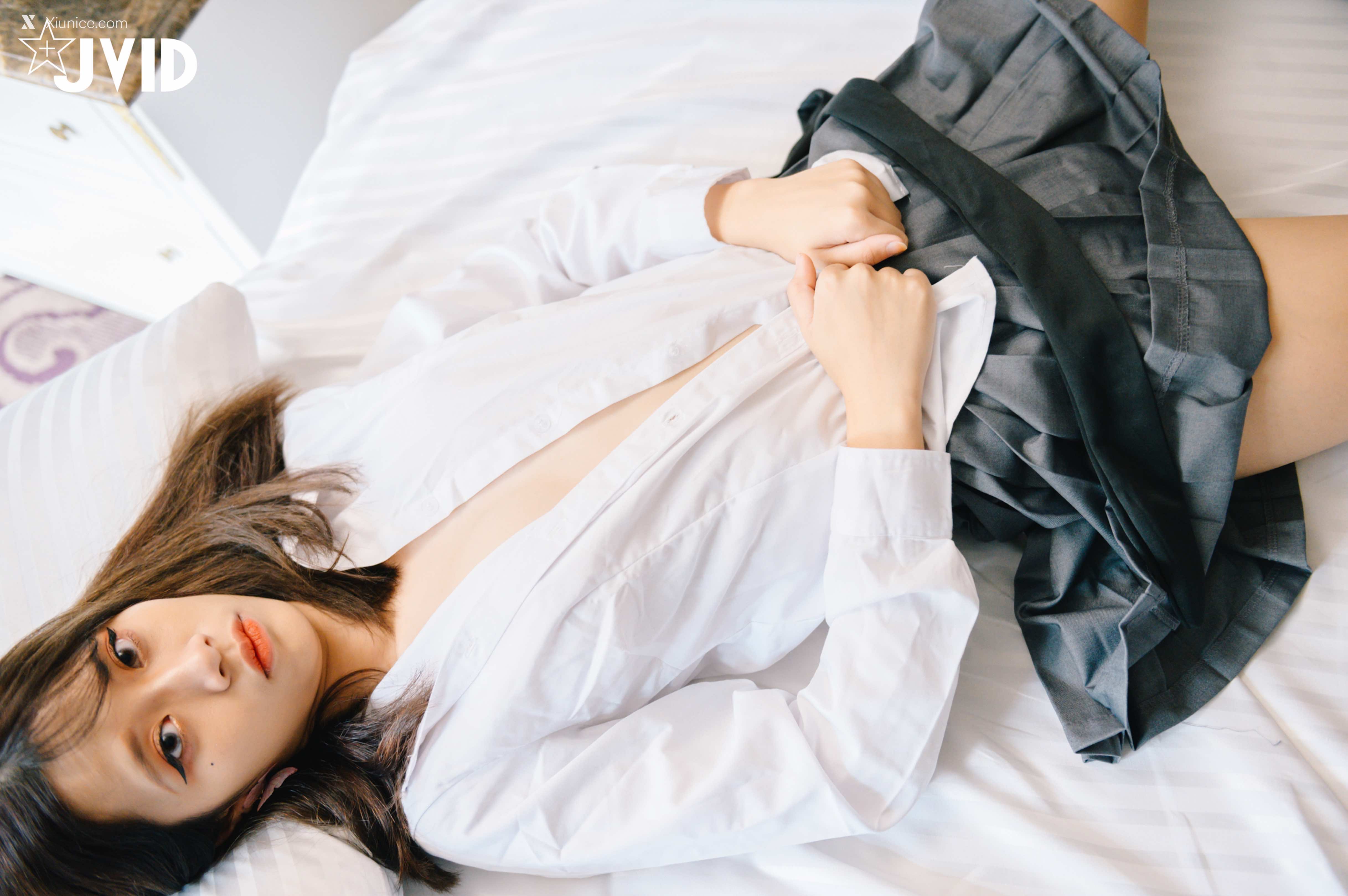 Xiunice.com JVID Han Fangyu 女學生歸來 87