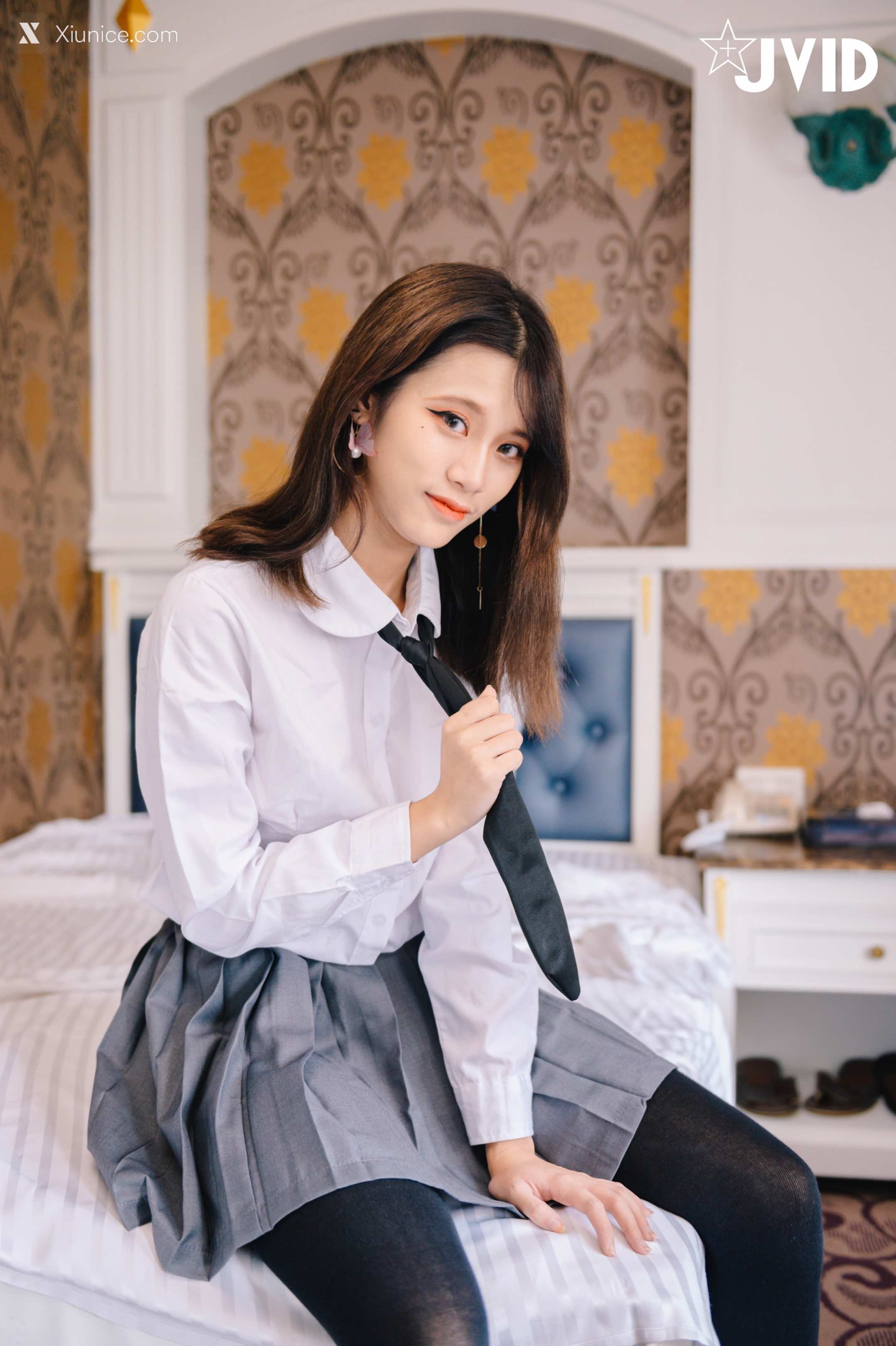 Xiunice.com JVID Han Fangyu 女學生歸來 90