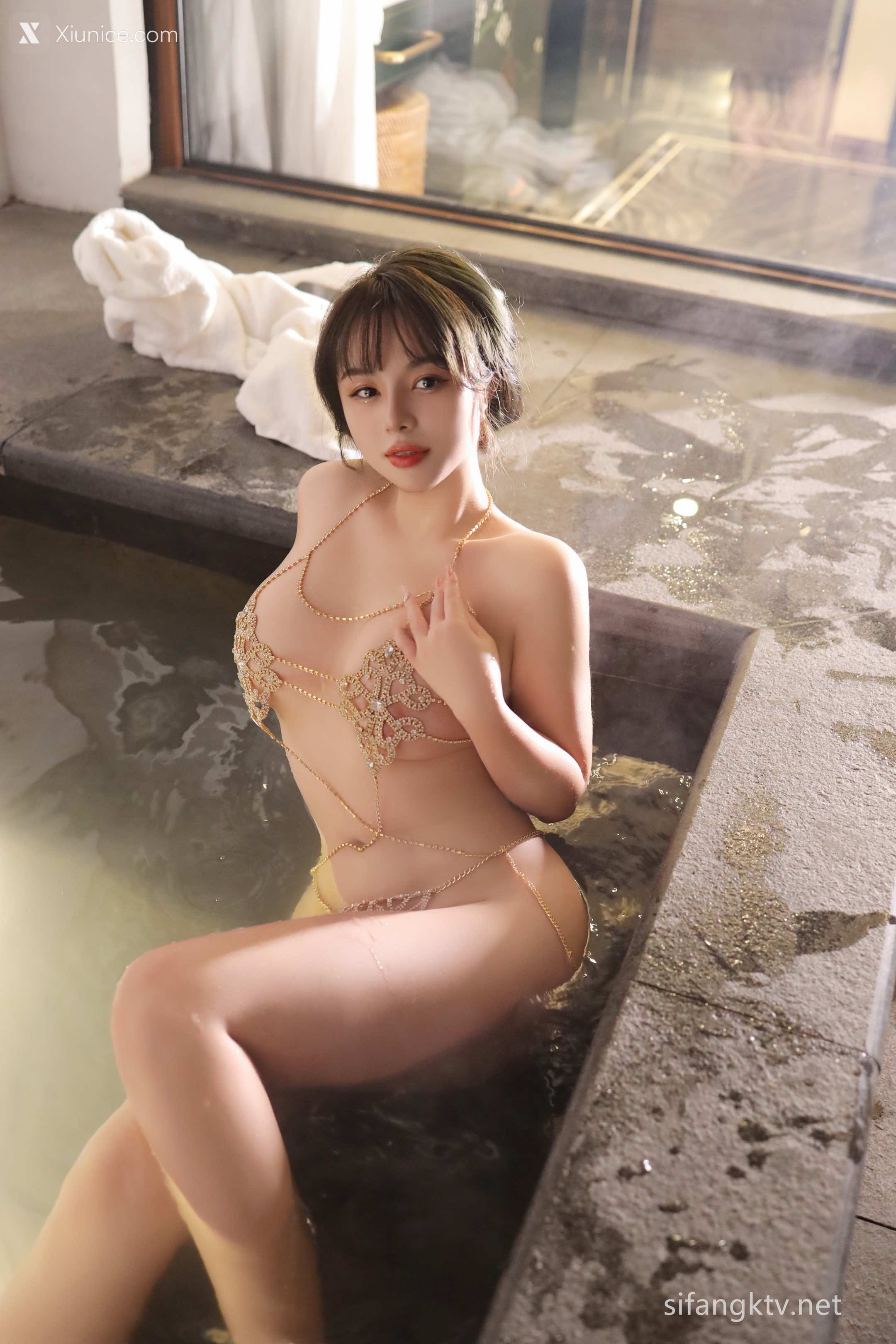 Xiuren Uncensored 沈思怡 温泉篇 Xiunice.com16