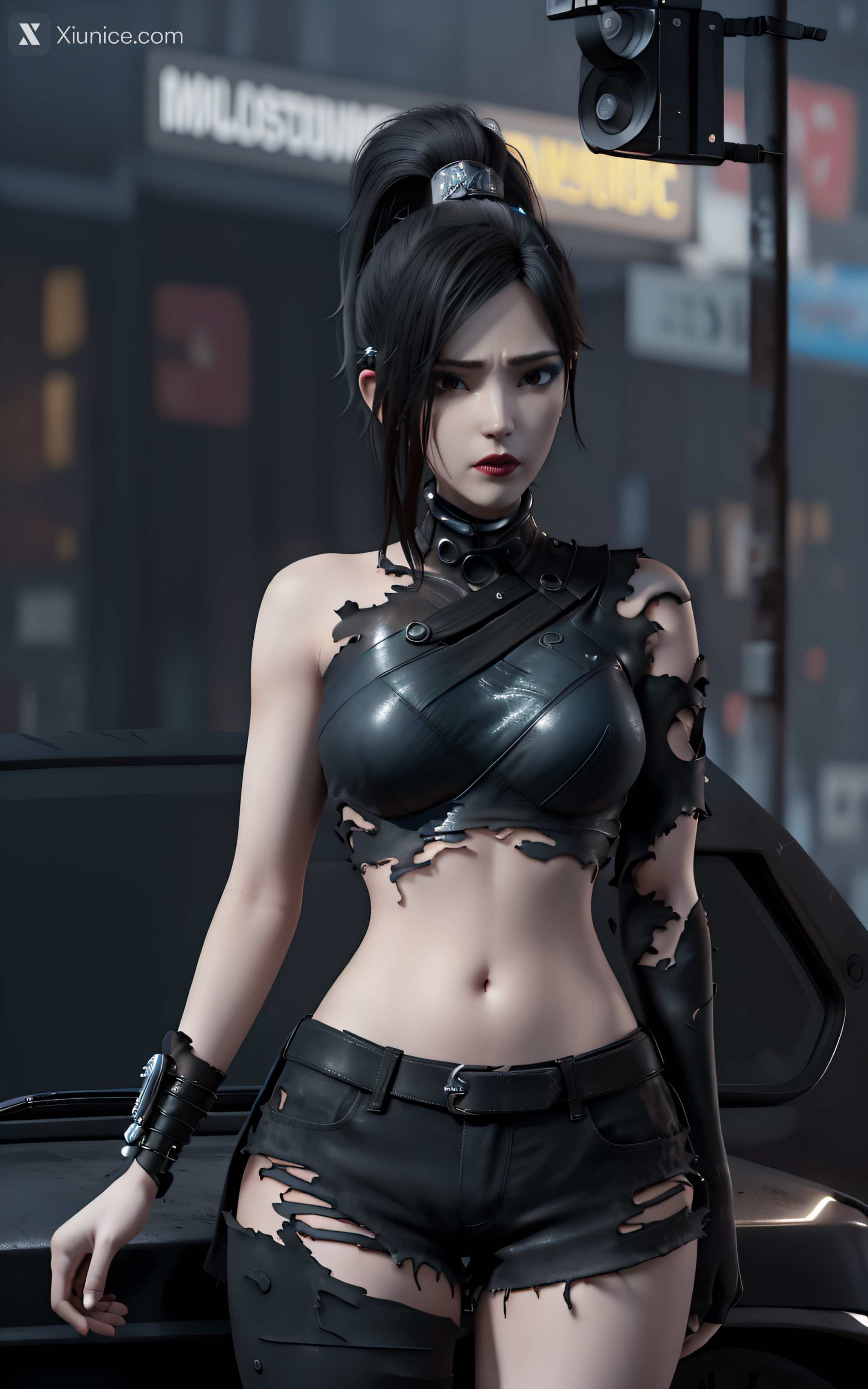 AI Girl Xiunice.com 白蛇 小青 小青 内衣 17