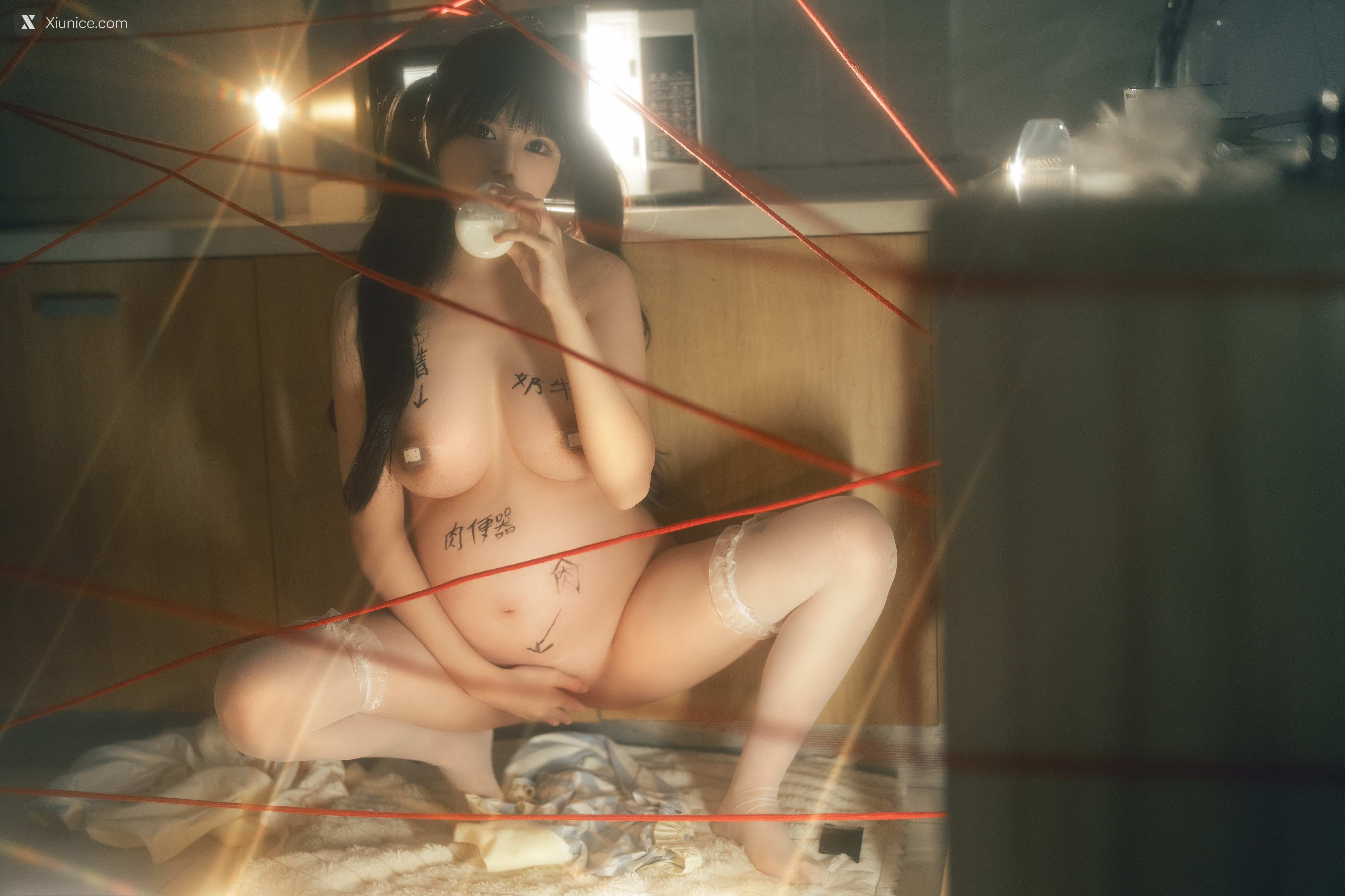Rua阮阮 & 小九酱 奶牛 双人 15