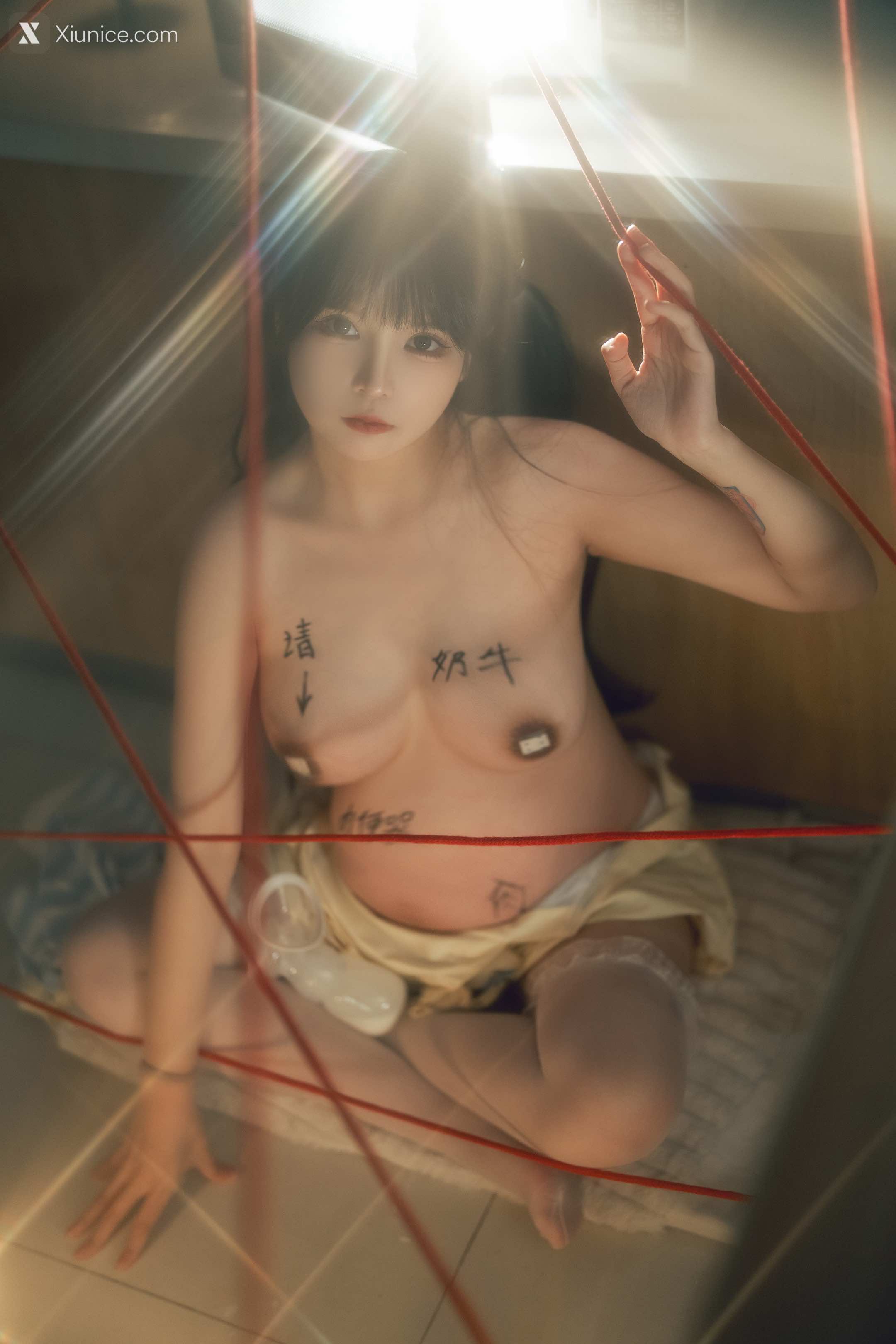 Rua阮阮 & 小九酱 奶牛 双人 31