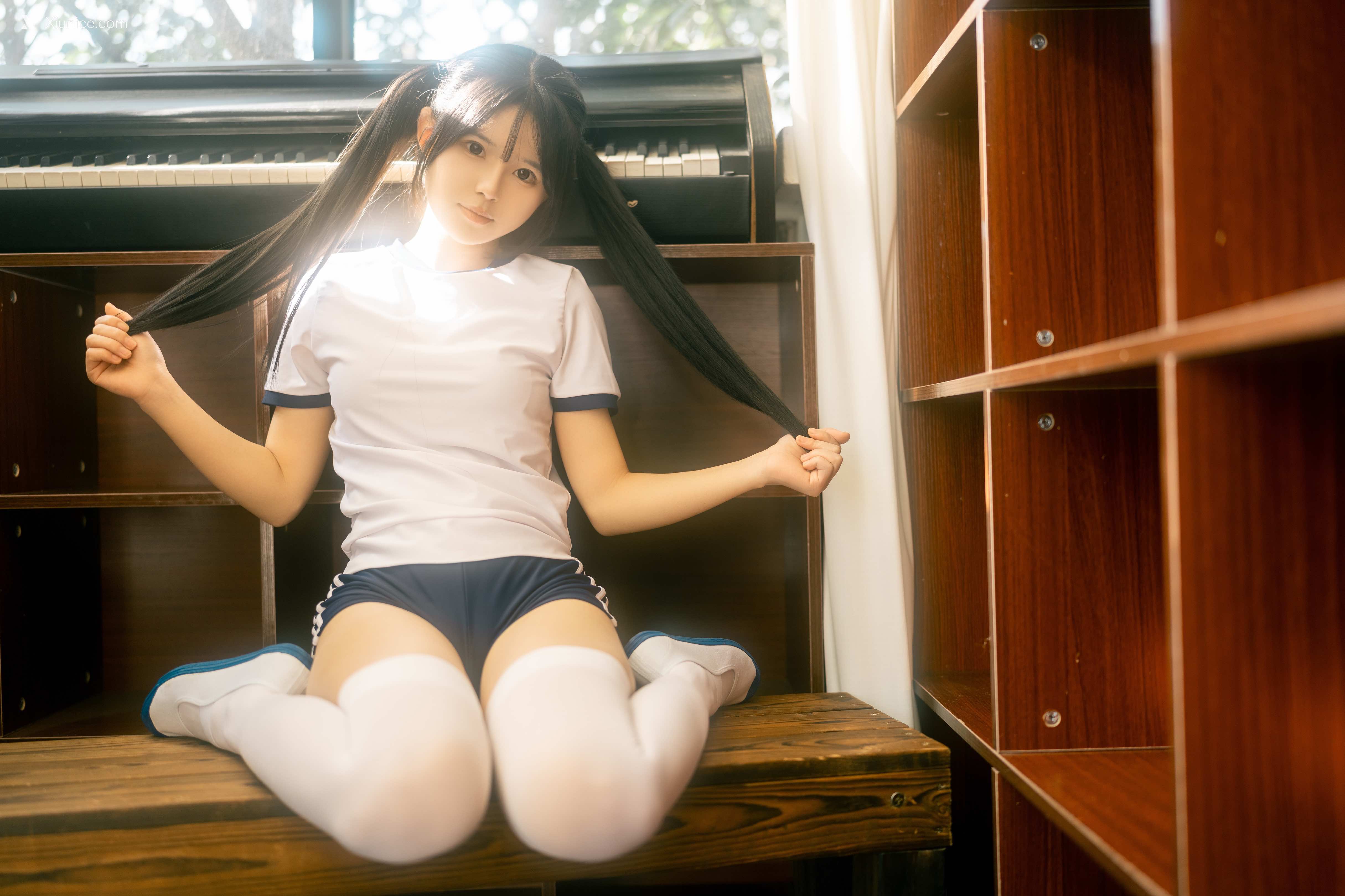Rua阮阮 春の更衣室 体操服 45