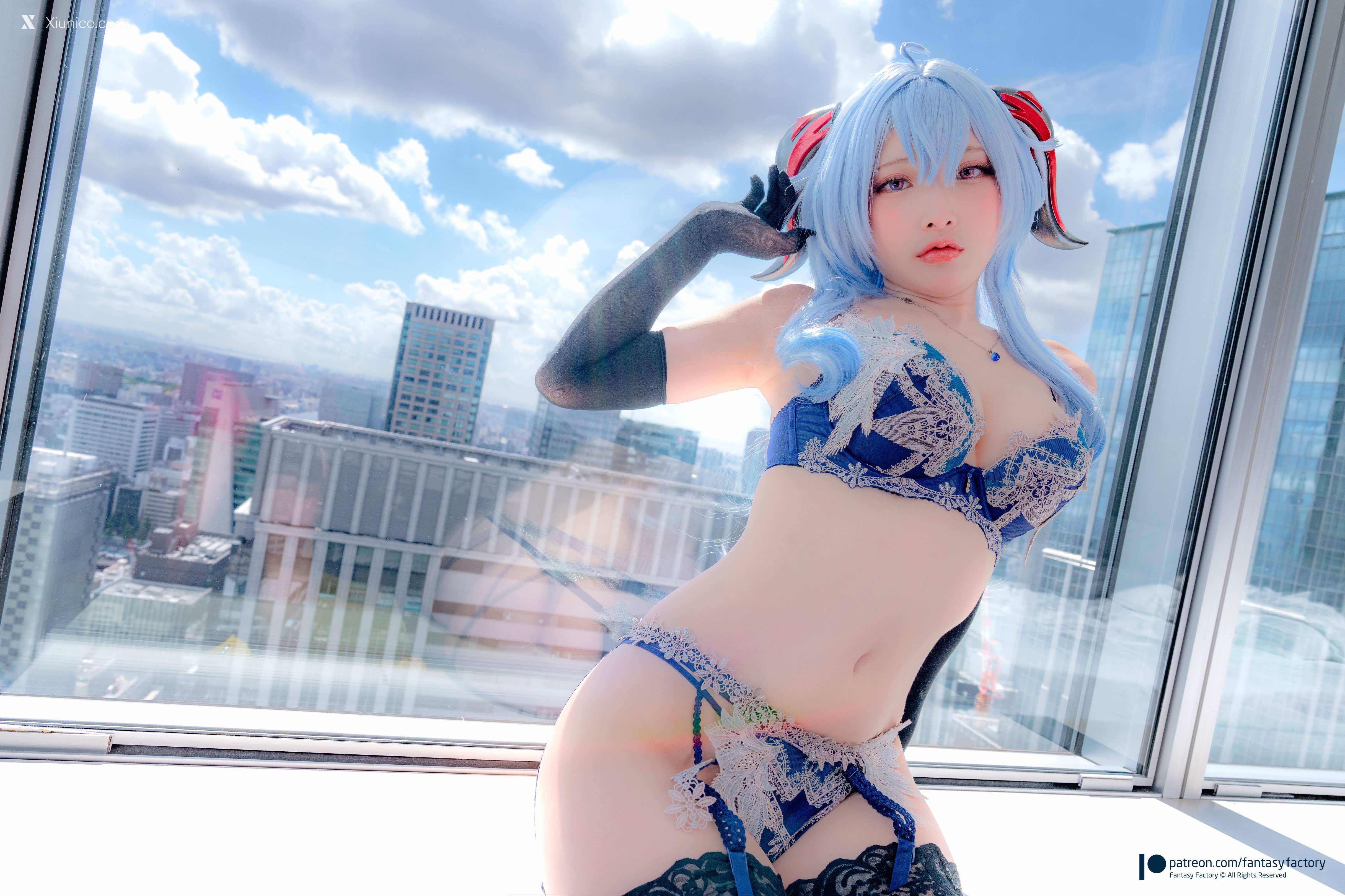 Fantasy Factory Cosplay写真 甘雨内衣 13