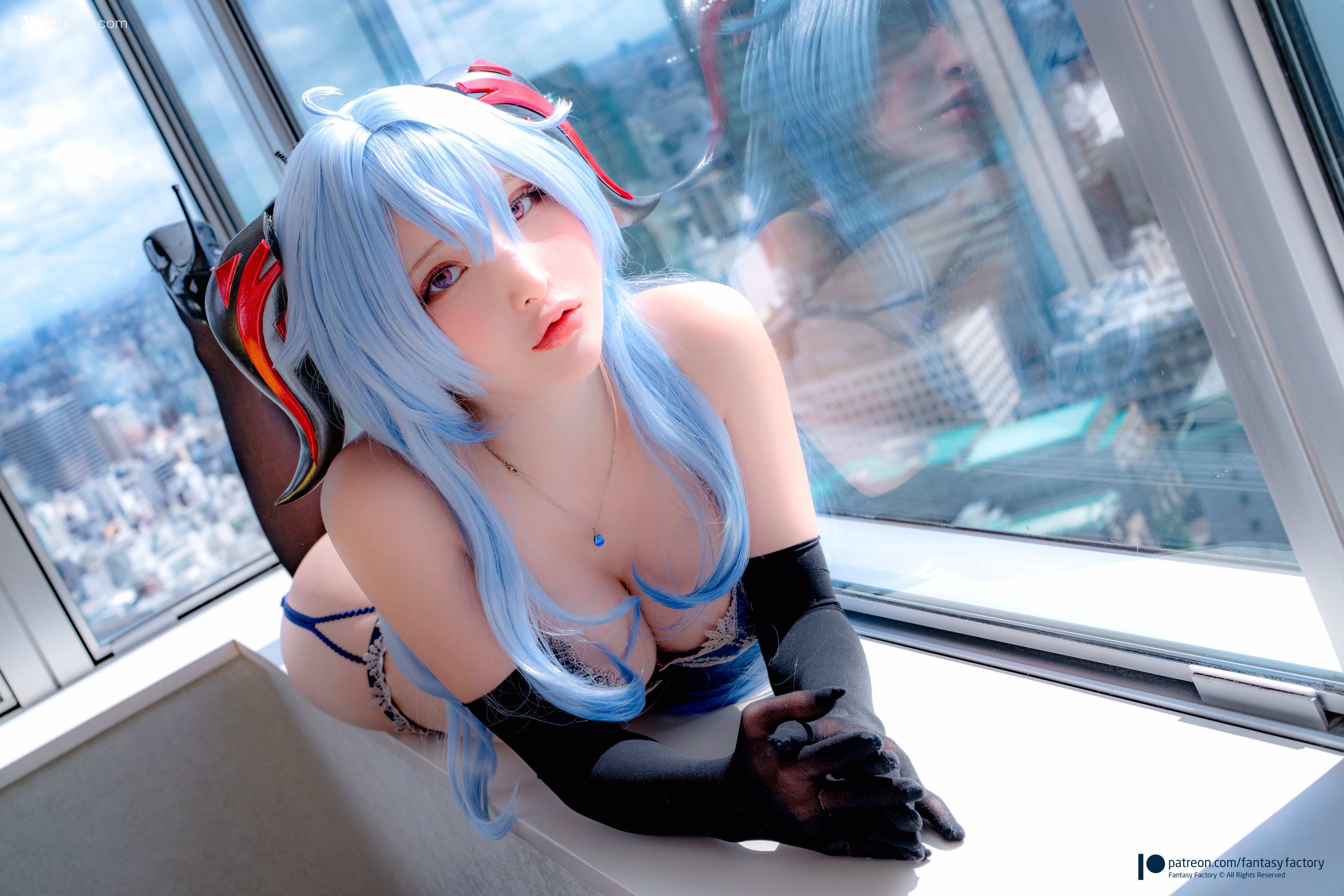 Fantasy Factory Cosplay写真 甘雨内衣 24