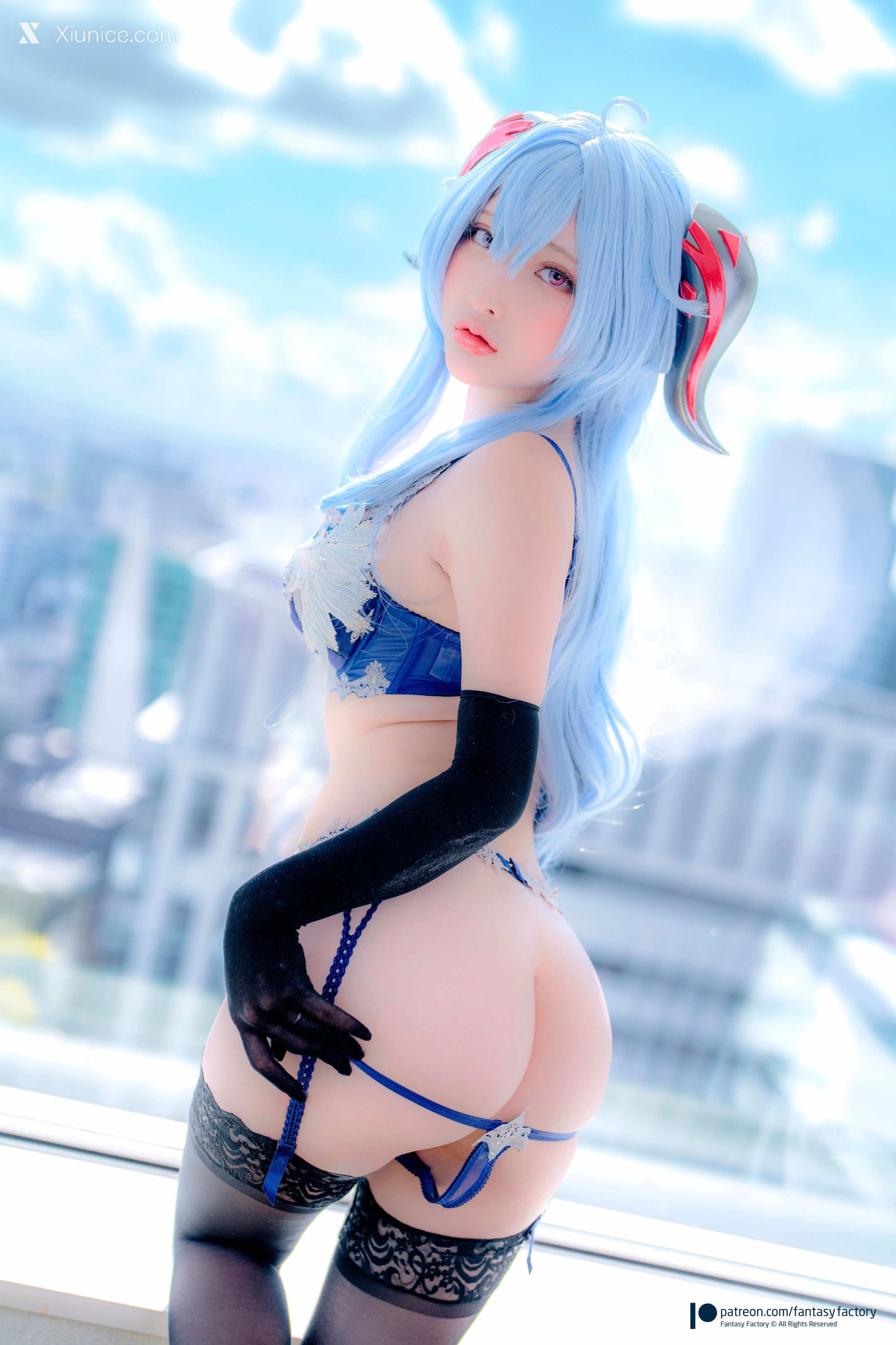 Fantasy Factory Cosplay写真 甘雨内衣 30