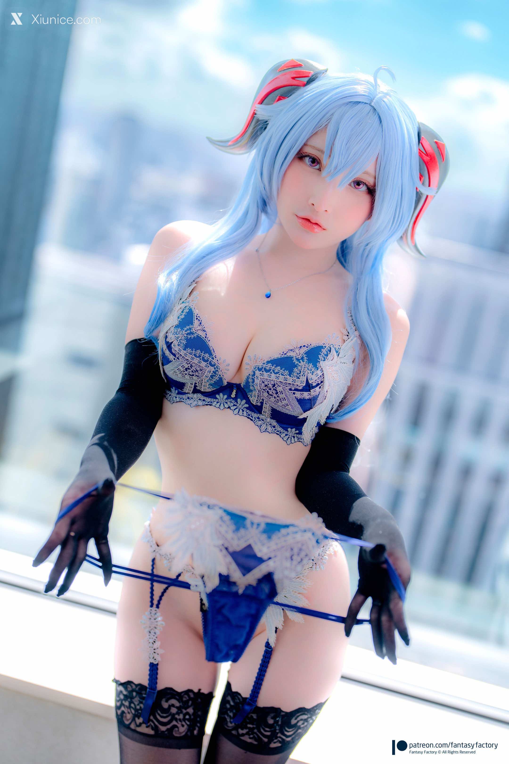 Fantasy Factory Cosplay写真 甘雨内衣 32