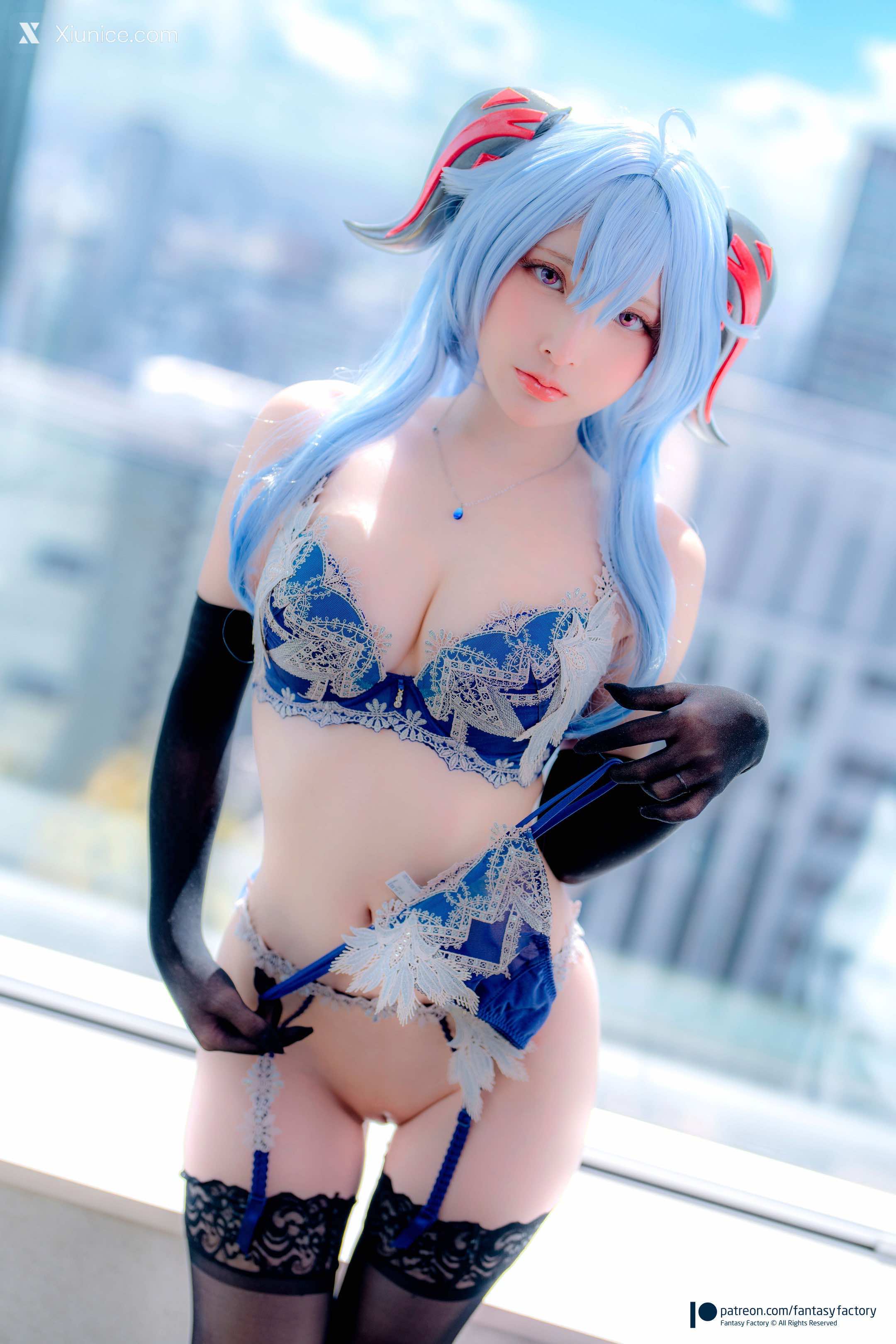 Fantasy Factory Cosplay写真 甘雨内衣 37
