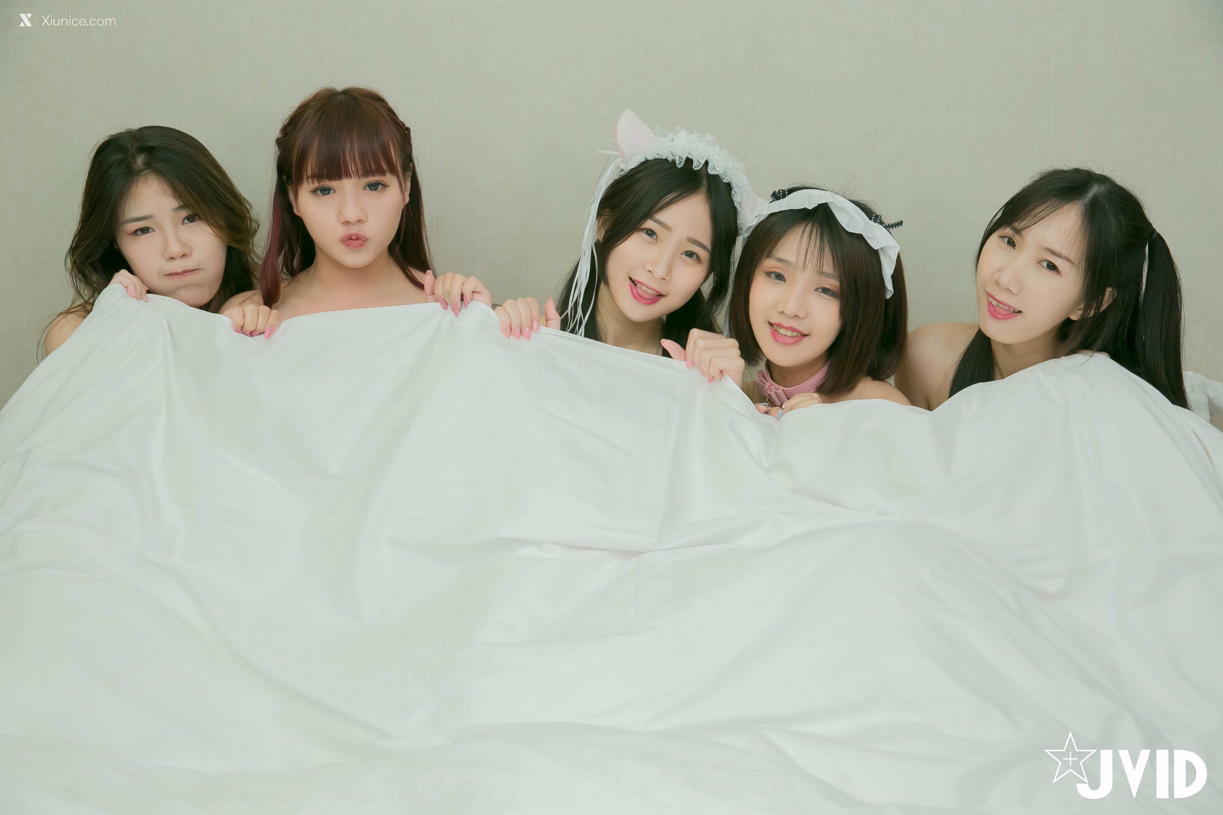 JVID 最狂色气 5人厨娘 淫乱满点 围炉后的淫春梦幻点心上菜 125