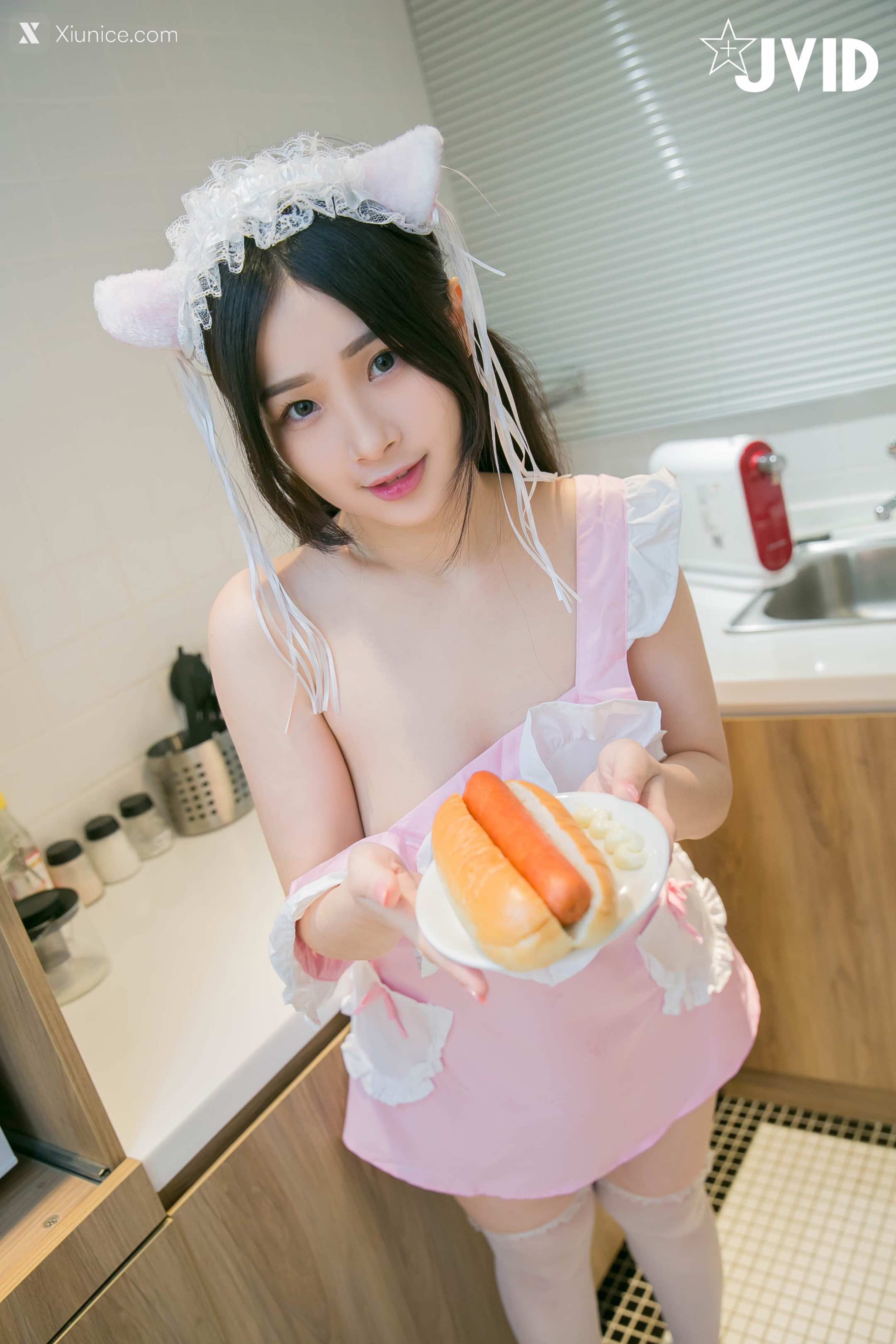 JVID 最狂色气 5人厨娘 淫乱满点 围炉后的淫春梦幻点心上菜 8