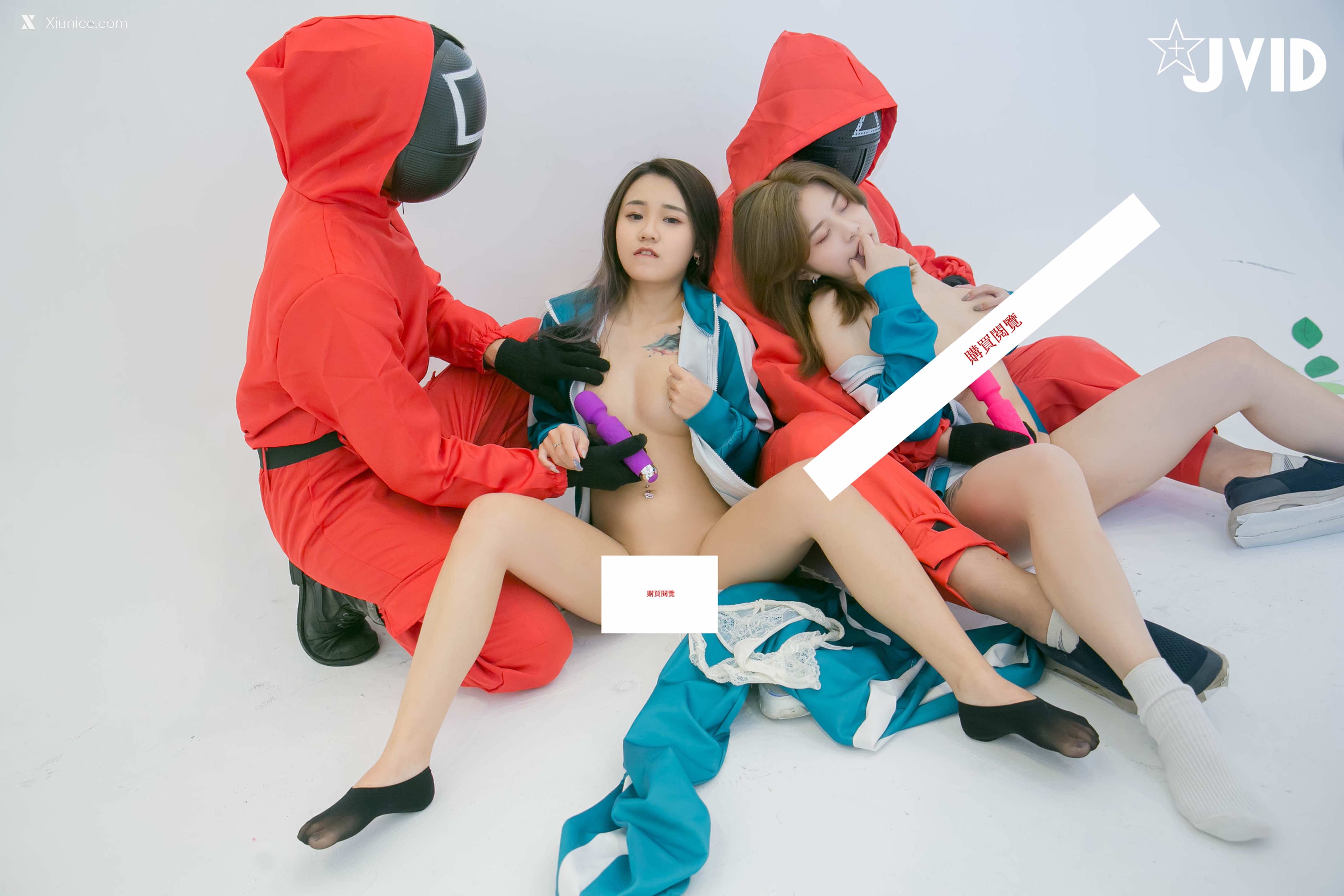 肉包Mini & 黎菲兒 & 飛利 & 舒兒 & 白熙雨 & 夏宇奈 & 韓棠 2021絕對最強感謝祭企劃.24人性愛鮑魚遊戲 12