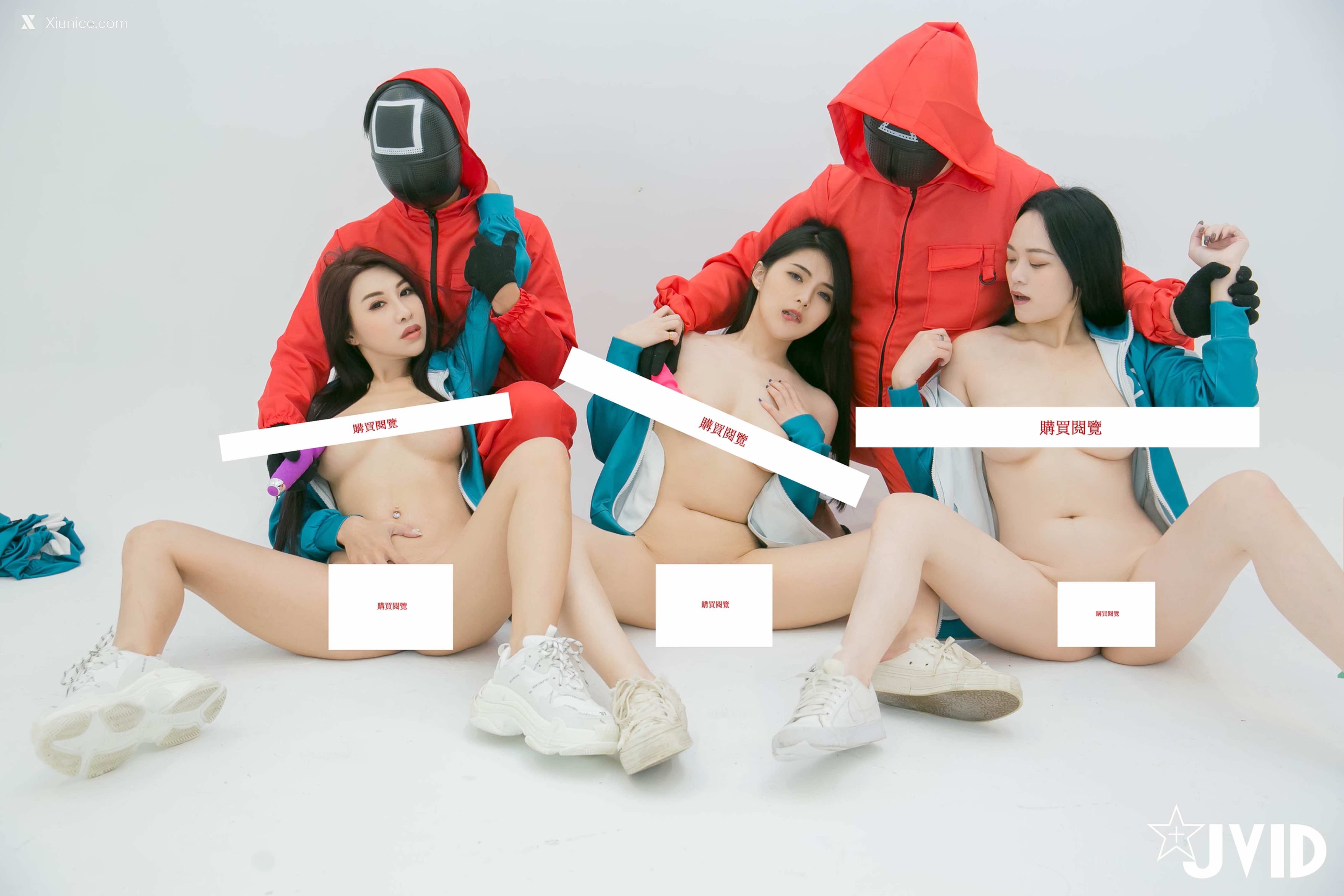 肉包Mini & 黎菲兒 & 飛利 & 舒兒 & 白熙雨 & 夏宇奈 & 韓棠 2021絕對最強感謝祭企劃.24人性愛鮑魚遊戲 23