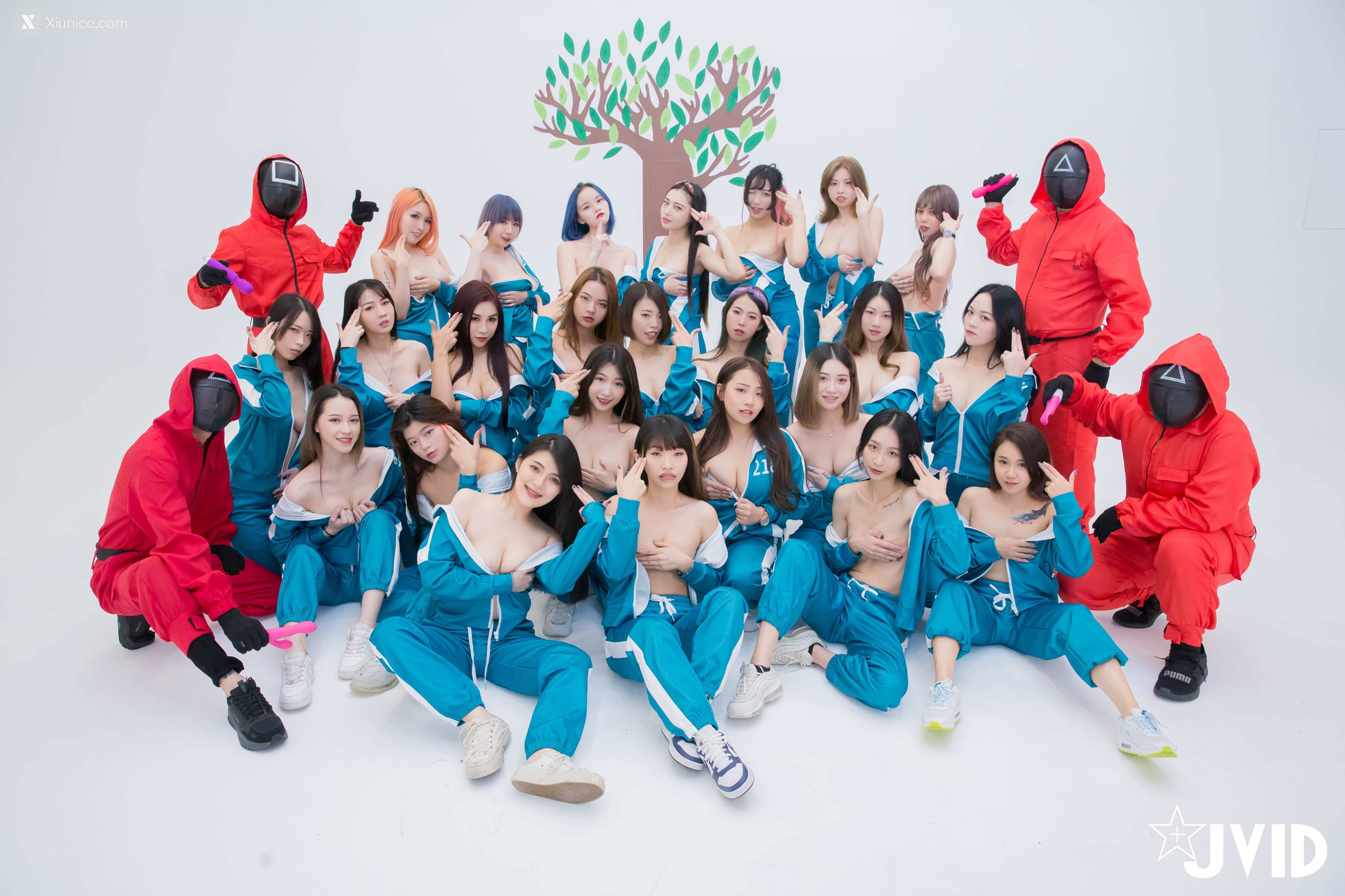 肉包Mini & 黎菲兒 & 飛利 & 舒兒 & 白熙雨 & 夏宇奈 & 韓棠 2021絕對最強感謝祭企劃.24人性愛鮑魚遊戲 245
