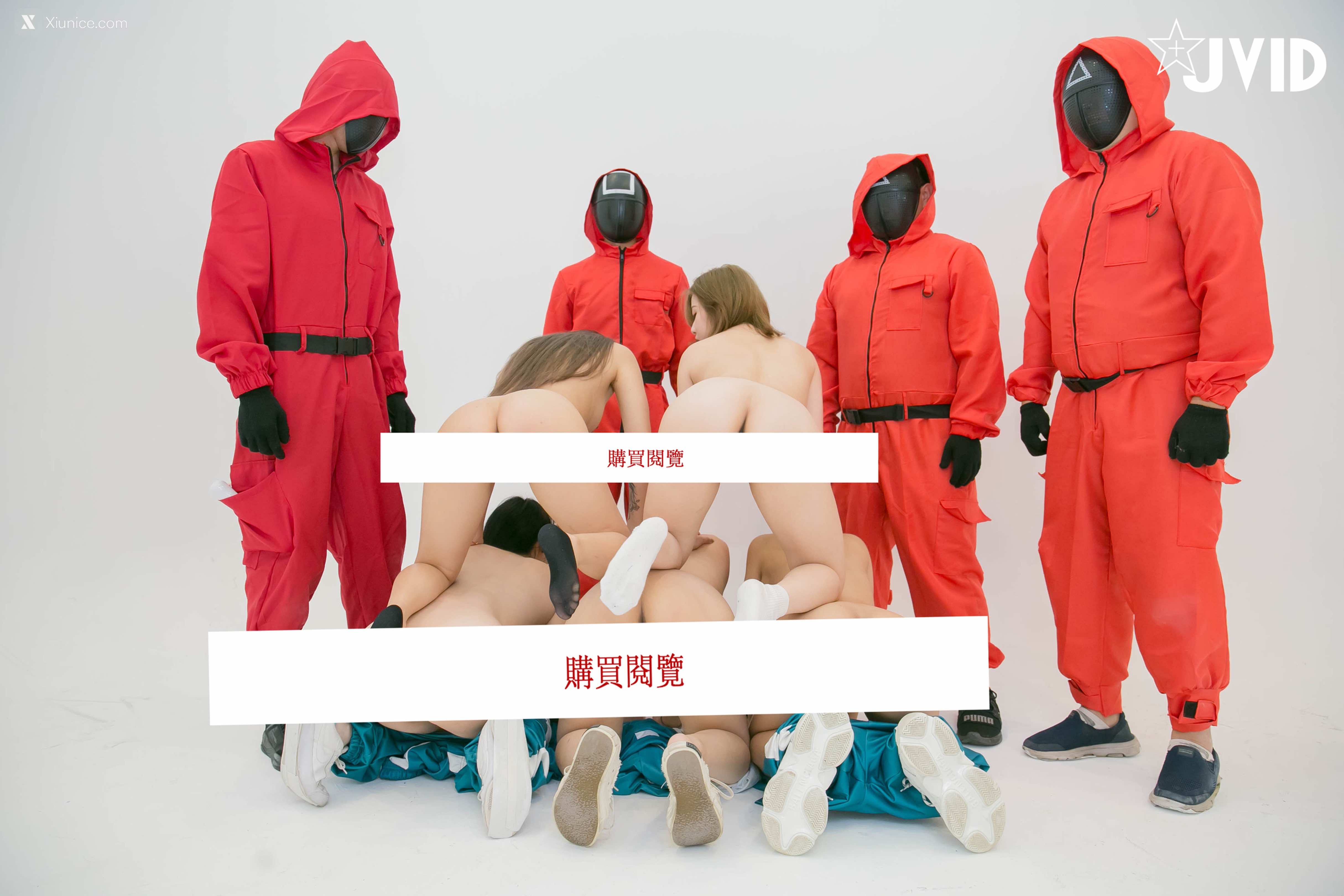 肉包Mini & 黎菲兒 & 飛利 & 舒兒 & 白熙雨 & 夏宇奈 & 韓棠 2021絕對最強感謝祭企劃.24人性愛鮑魚遊戲 45