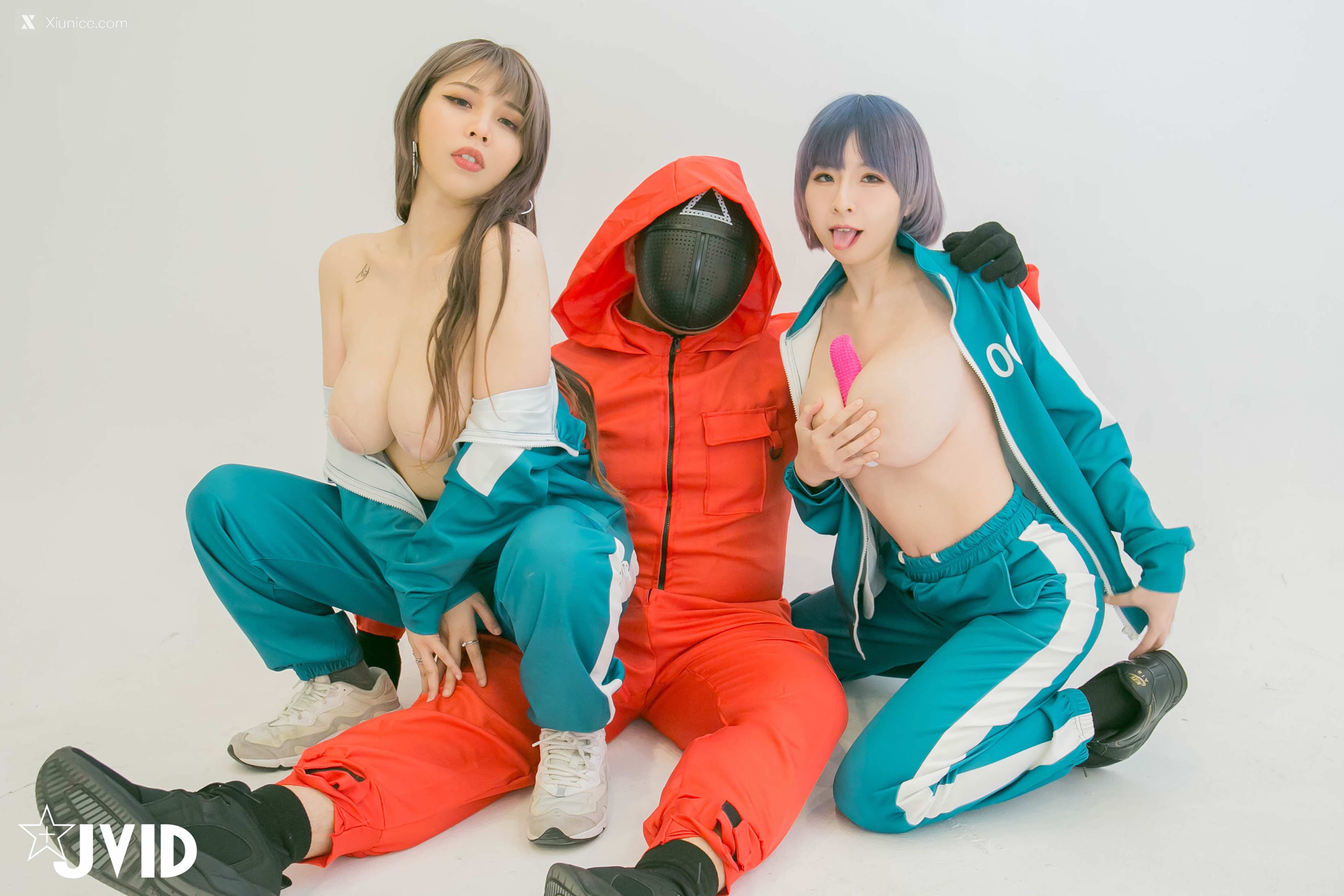 肉包Mini & 黎菲兒 & 飛利 & 舒兒 & 白熙雨 & 夏宇奈 & 韓棠 2021絕對最強感謝祭企劃.24人性愛鮑魚遊戲 62