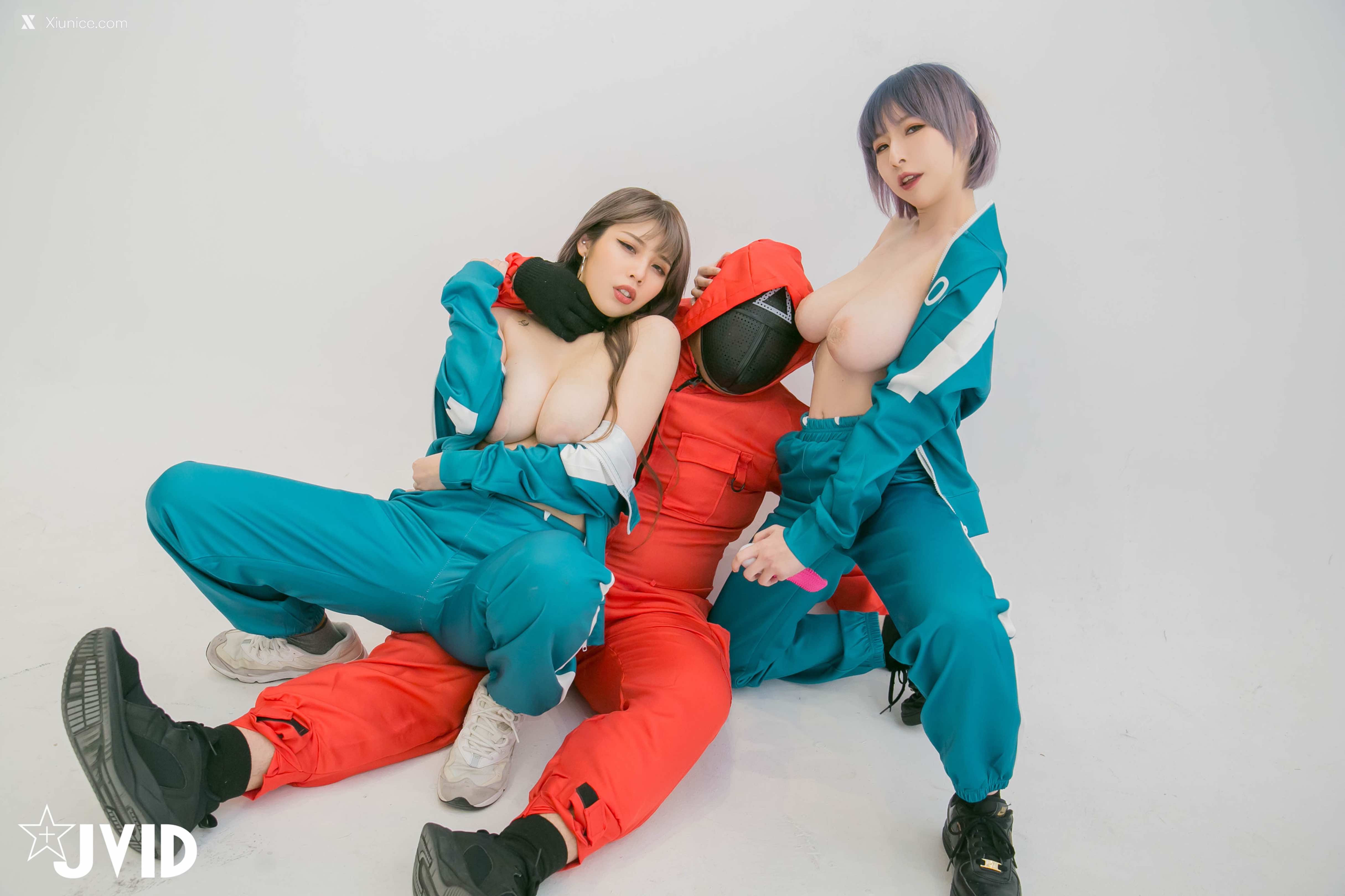 肉包Mini & 黎菲兒 & 飛利 & 舒兒 & 白熙雨 & 夏宇奈 & 韓棠 2021絕對最強感謝祭企劃.24人性愛鮑魚遊戲 69