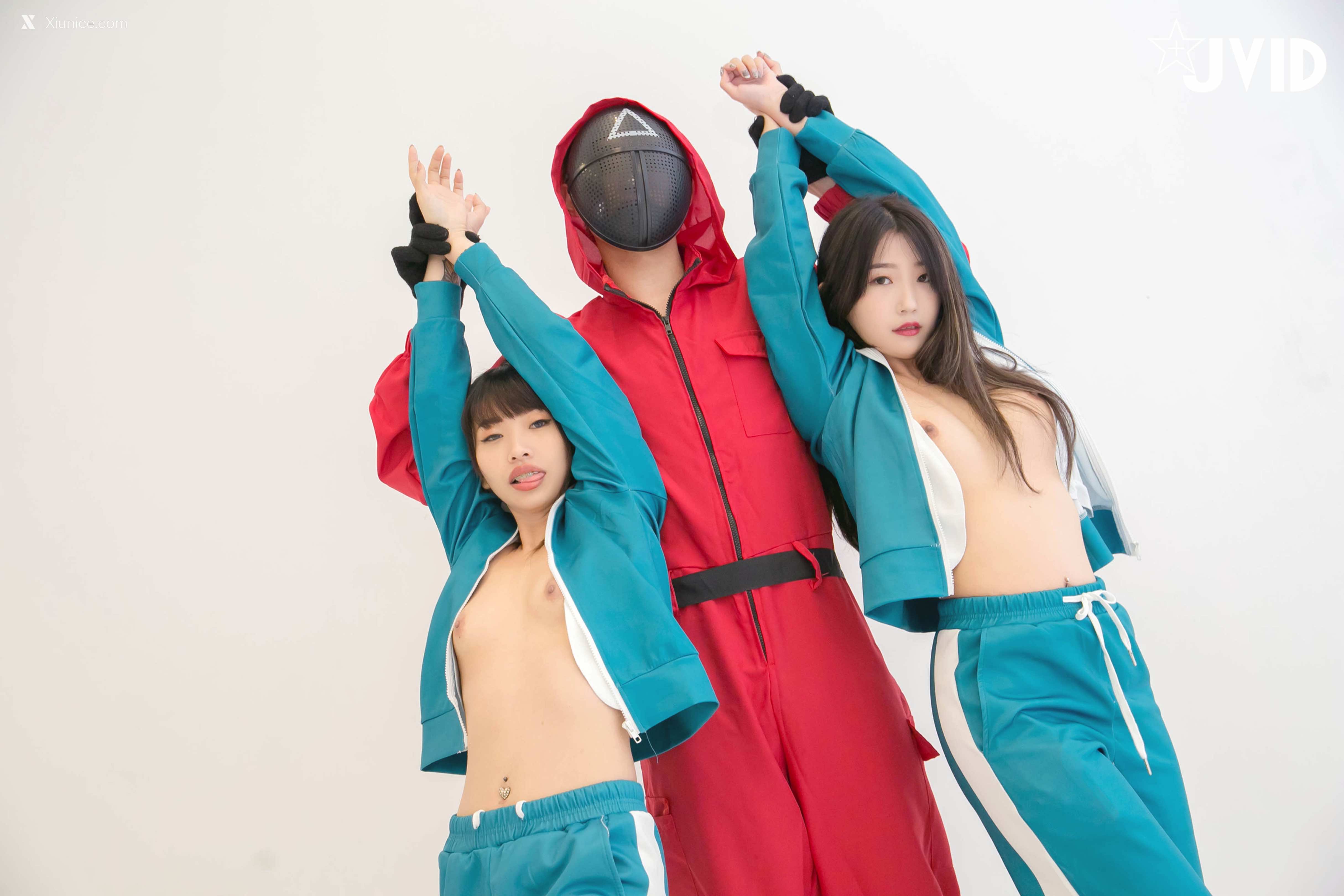 肉包Mini & 黎菲兒 & 飛利 & 舒兒 & 白熙雨 & 夏宇奈 & 韓棠 2021絕對最強感謝祭企劃.24人性愛鮑魚遊戲 98