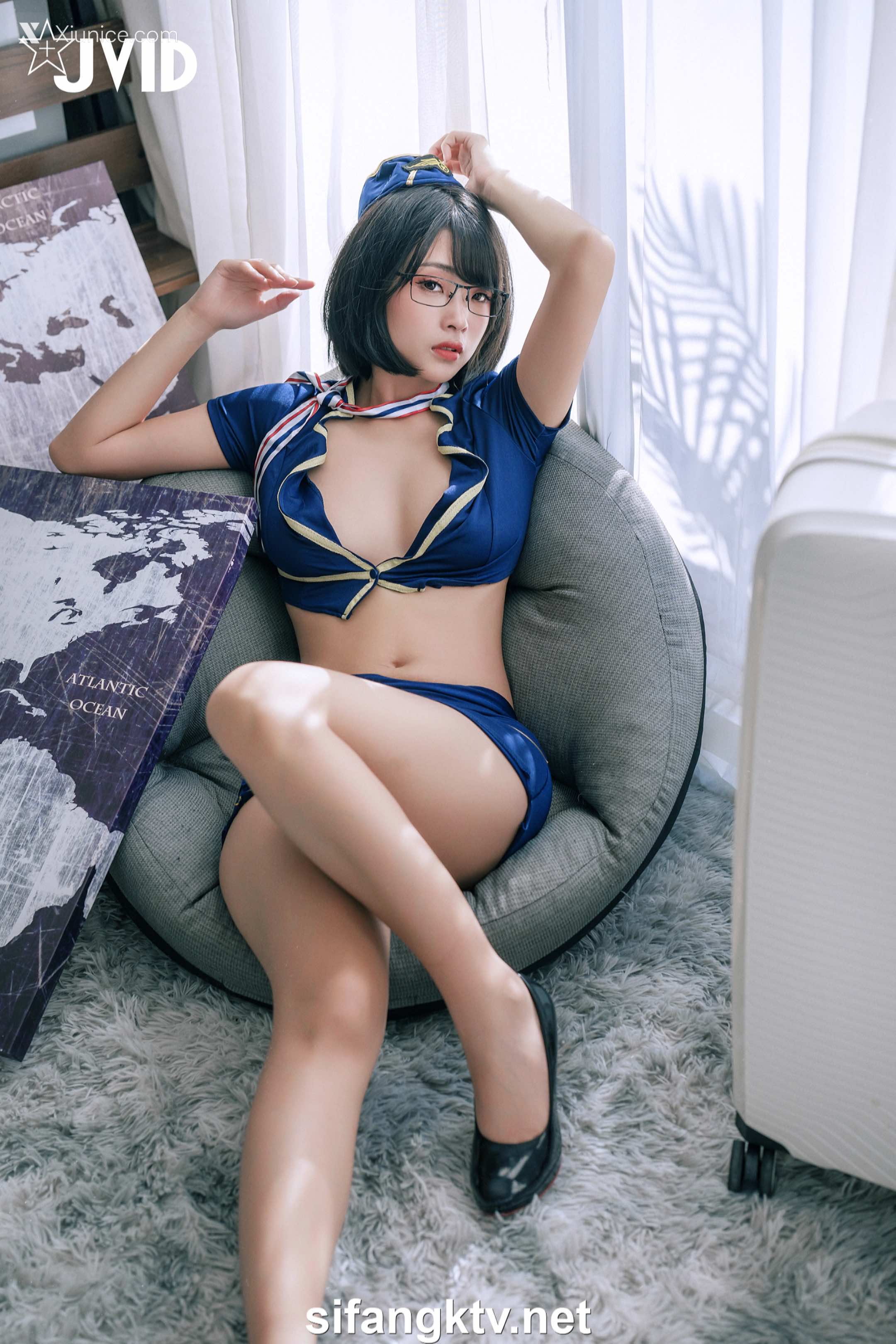 露露咪 淫蕩美艷空姐的教育「性」 86