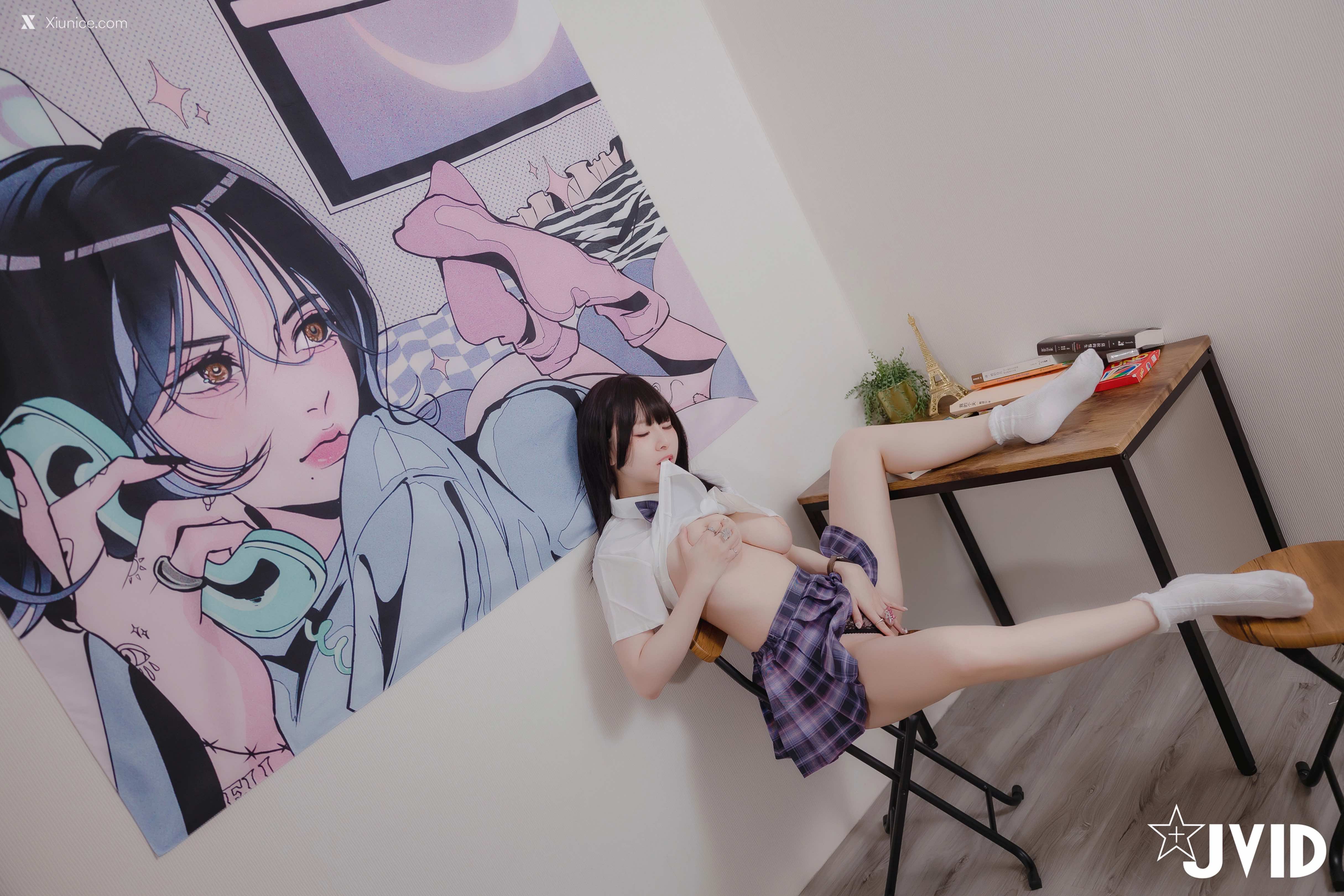黎菲兒 超狂真實32Icup學妹 看色色漫畫難解性慾 青春期少女情慾初開 邀約學長打電動互尬沒想到擦槍走火變成打炮切磋 26