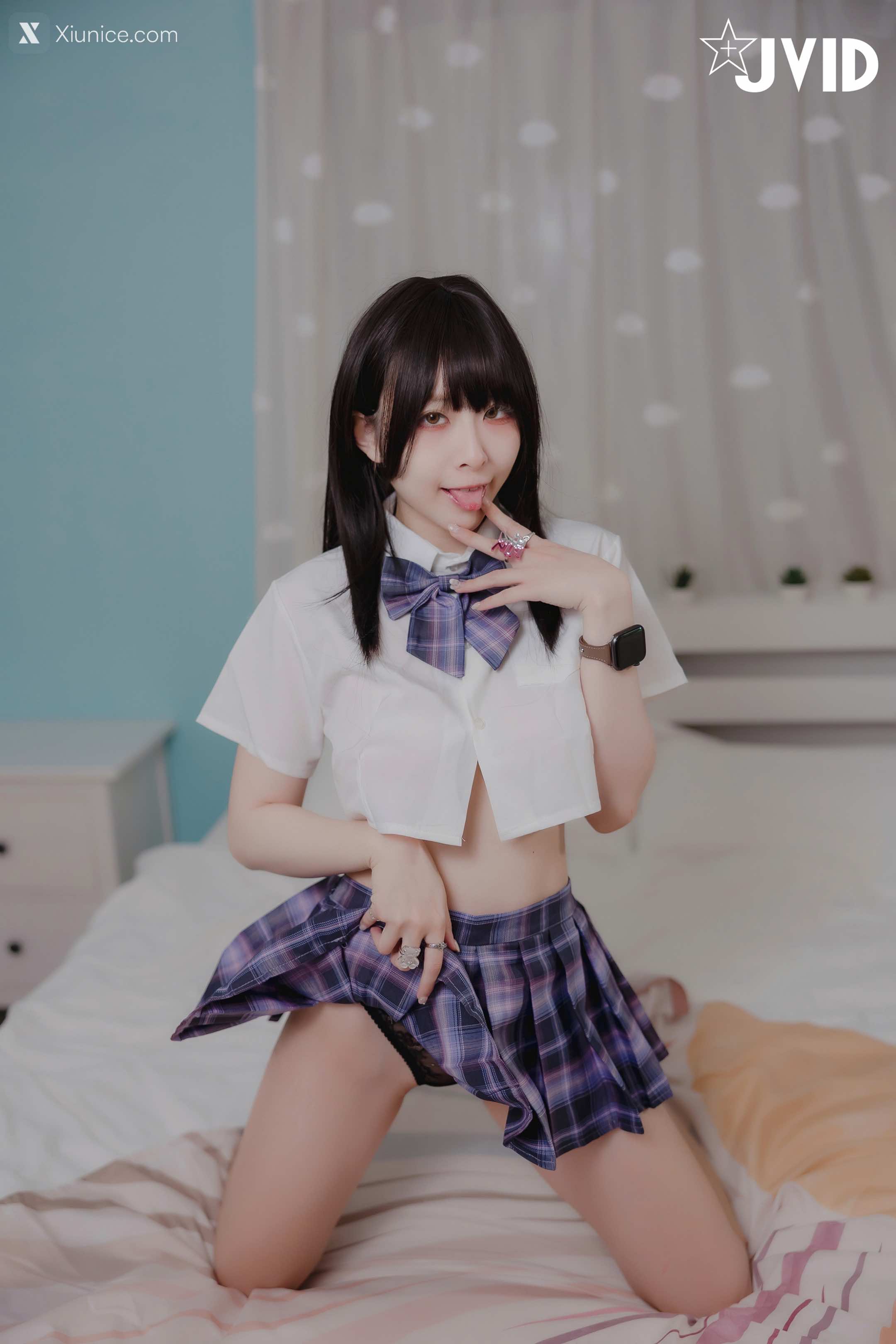 黎菲兒 超狂真實32Icup學妹 看色色漫畫難解性慾 青春期少女情慾初開 邀約學長打電動互尬沒想到擦槍走火變成打炮切磋 52