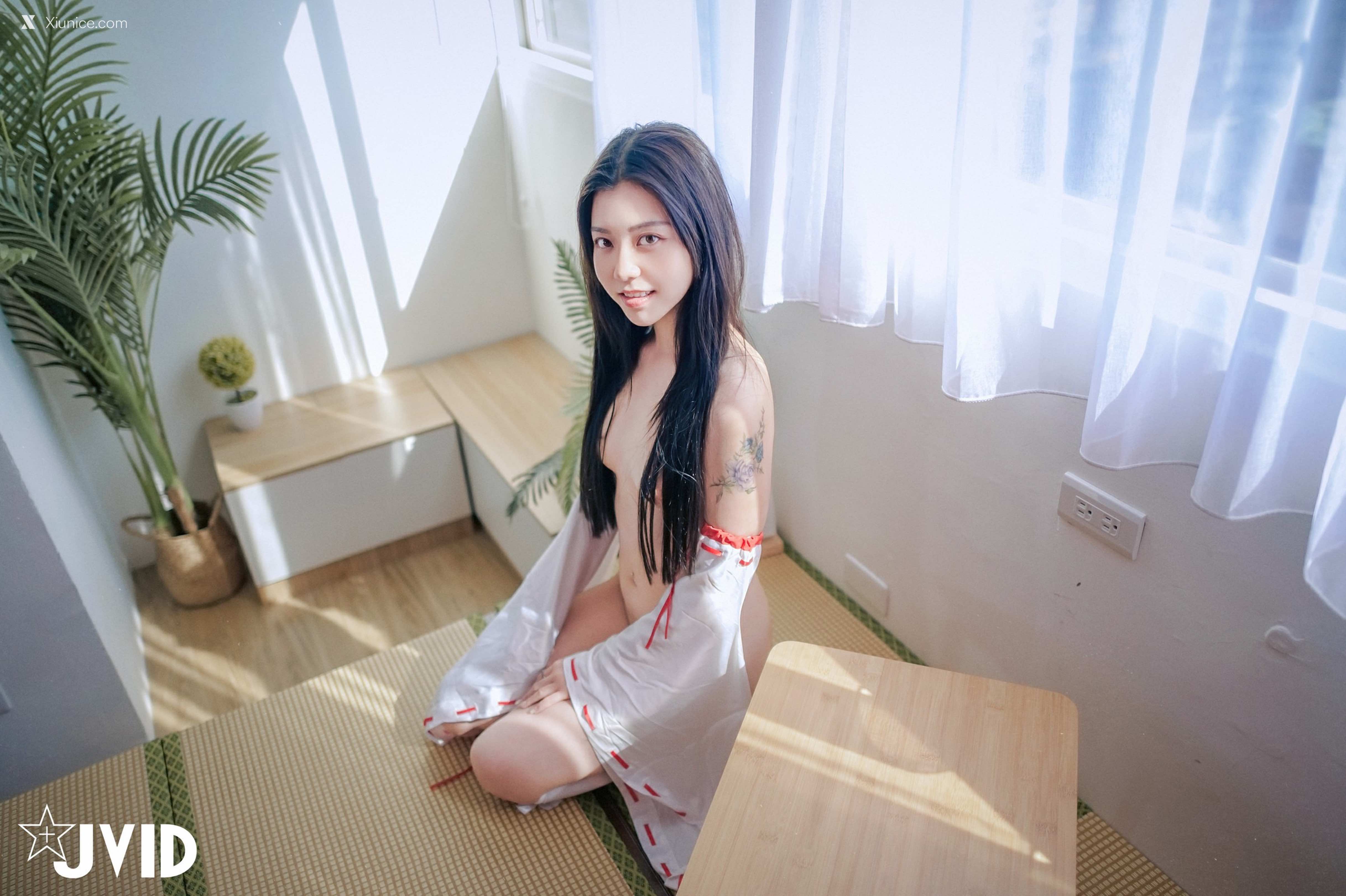 JVID Caroline卡洛琳 巫女裸身除魔日記 61