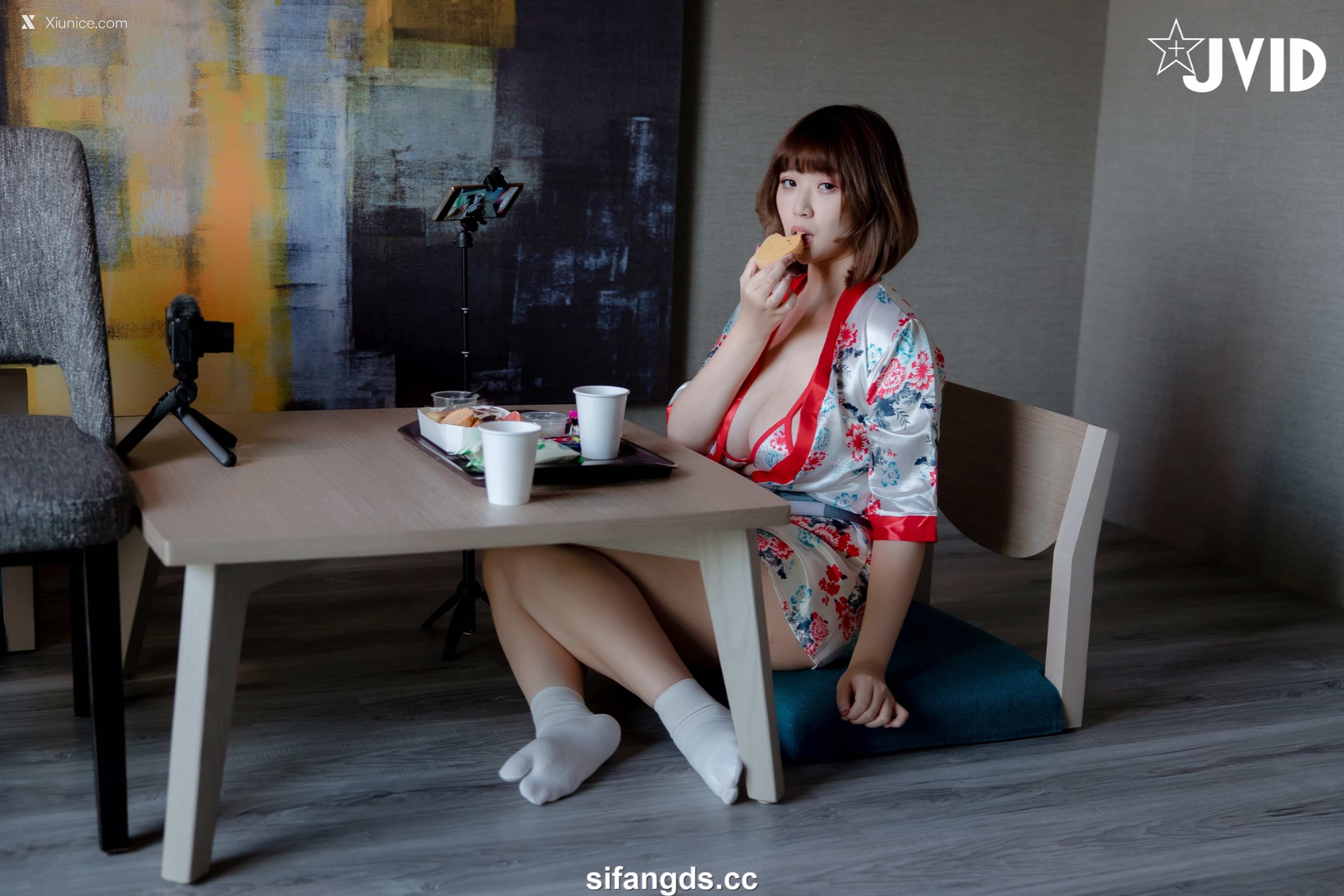 JVID Ruru茹茹 巨乳吃播主拍攝遇到瘋狂粉絲迷暈綁架 90