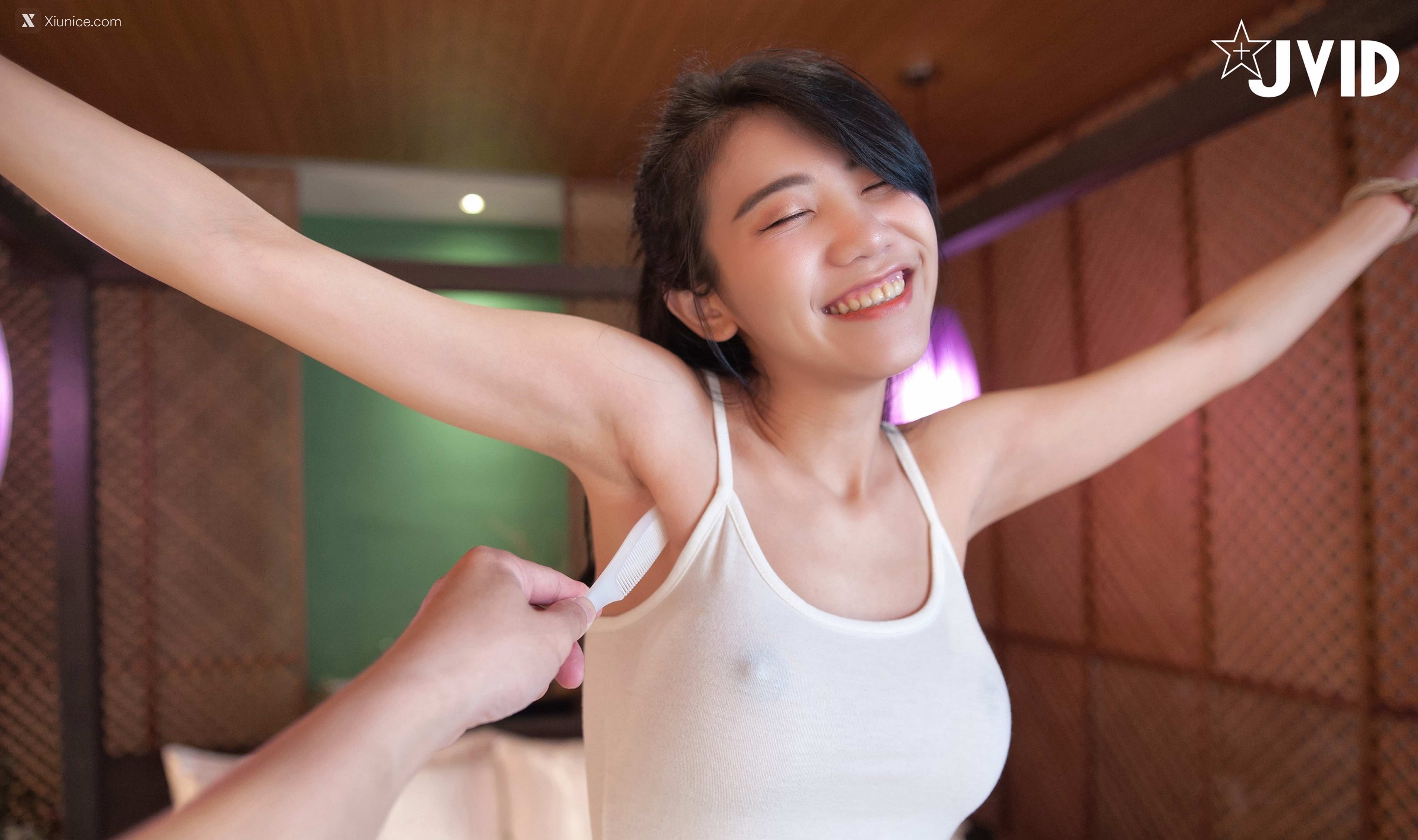 伊芙蝶 金屬手銬の逃脫失敗!!! 全身緊縛+口球の口水收集 15