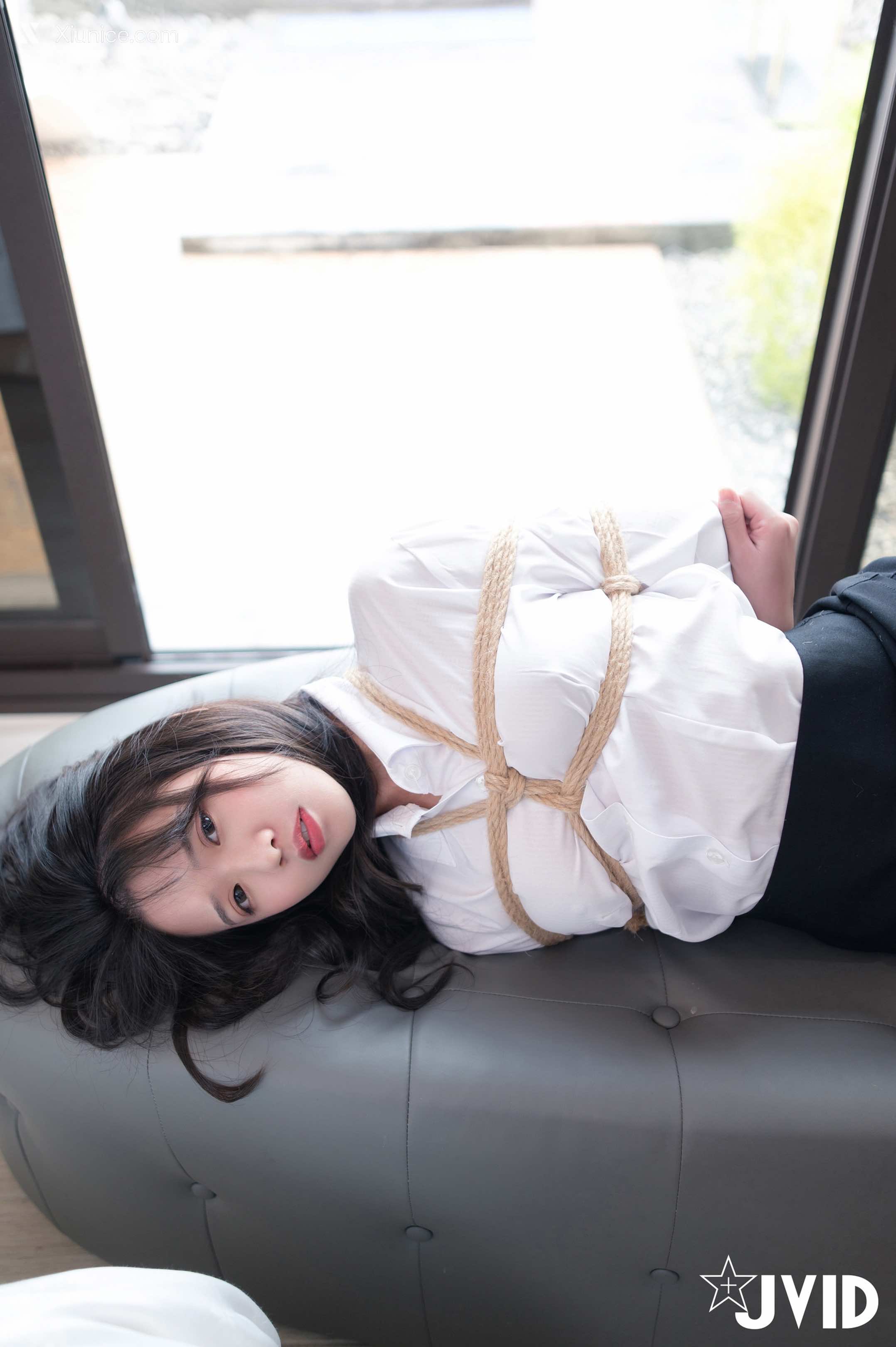 加加喵 Jamie 👩🏻‍💼👩🏻‍💼繩縛助理の面試調教!!! 開腿緊縛の強制潮吹💦💦💦 23