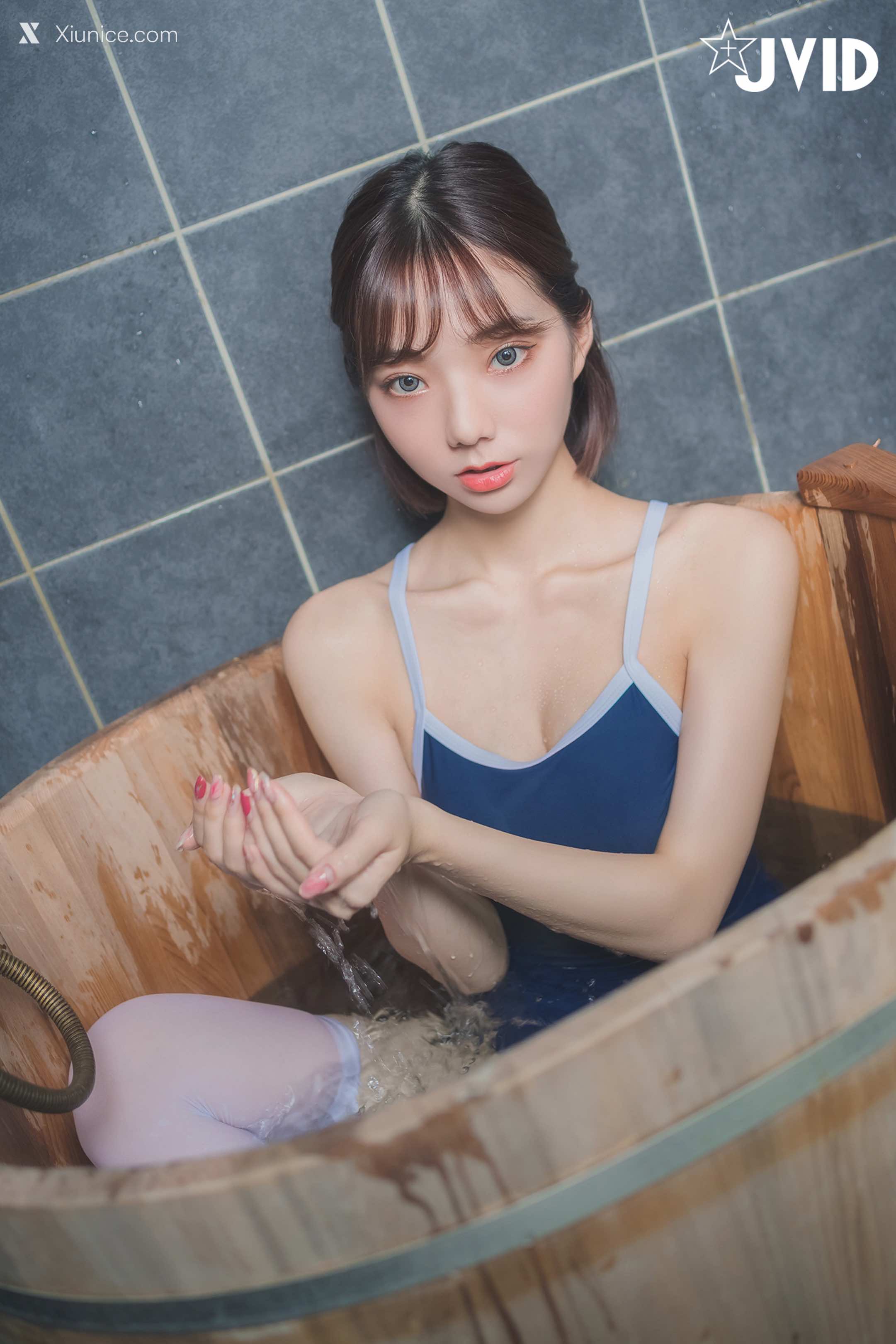 啾啾 性感高校生啾啾～濕身死庫水！ 27