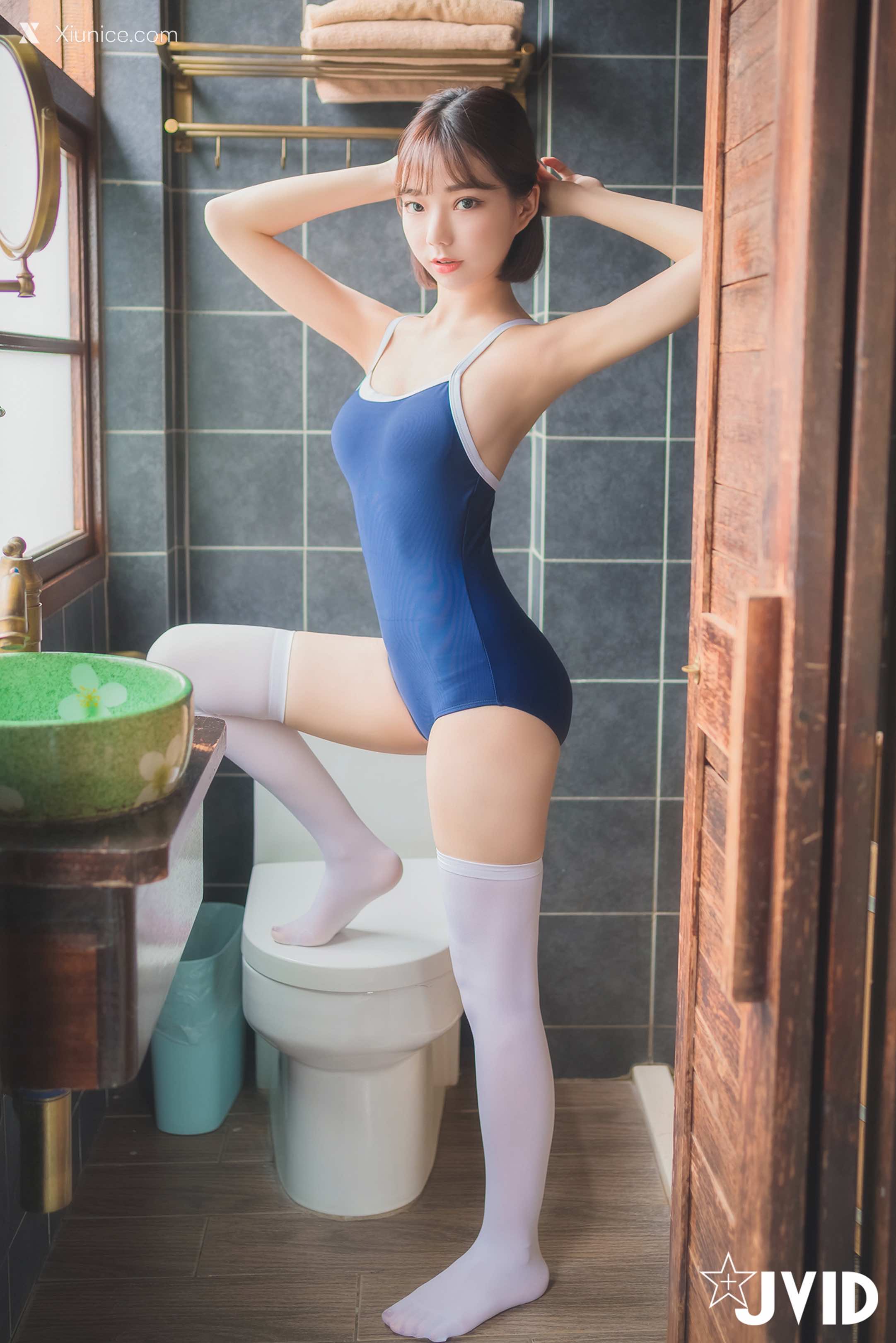 啾啾 性感高校生啾啾～濕身死庫水！ 6
