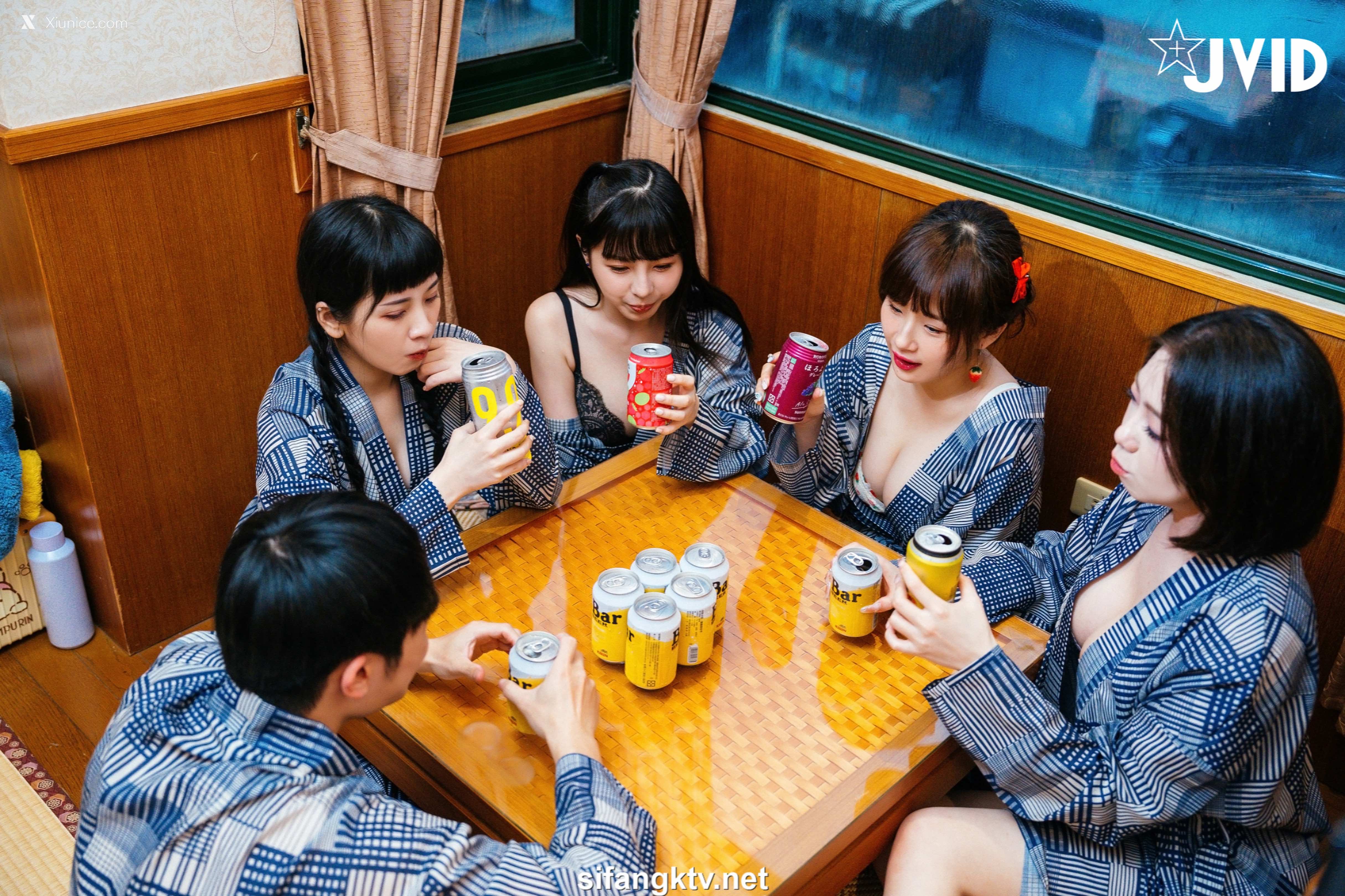 婕咪 Juice & 雅捷 & 月台尼Tiny & 茶理 酒醉的瘋狂做愛快樂之夜 198