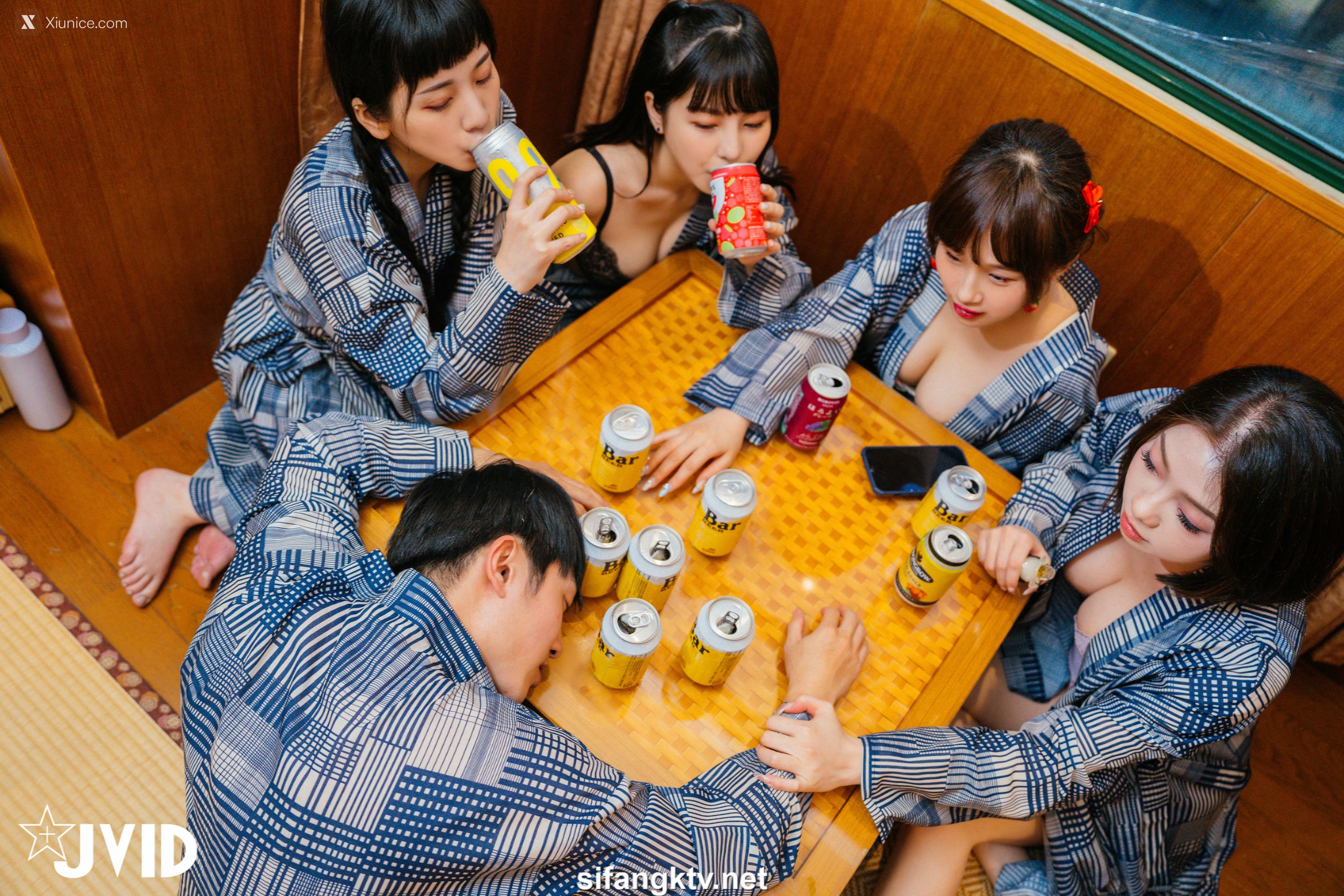 婕咪 Juice & 雅捷 & 月台尼Tiny & 茶理 酒醉的瘋狂做愛快樂之夜 96