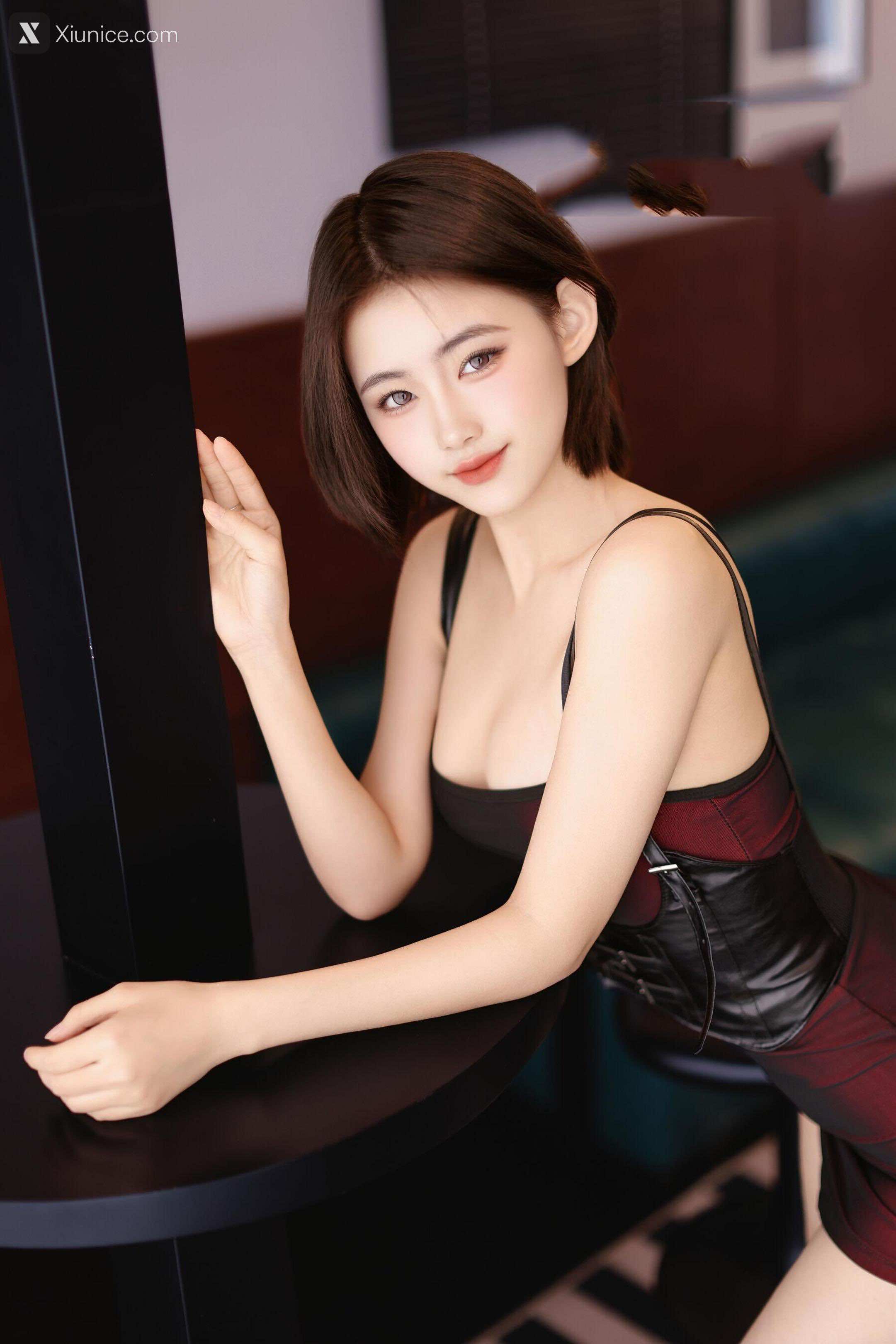 小橘子 R18 秀人网模特 蝴蝶结塞 34