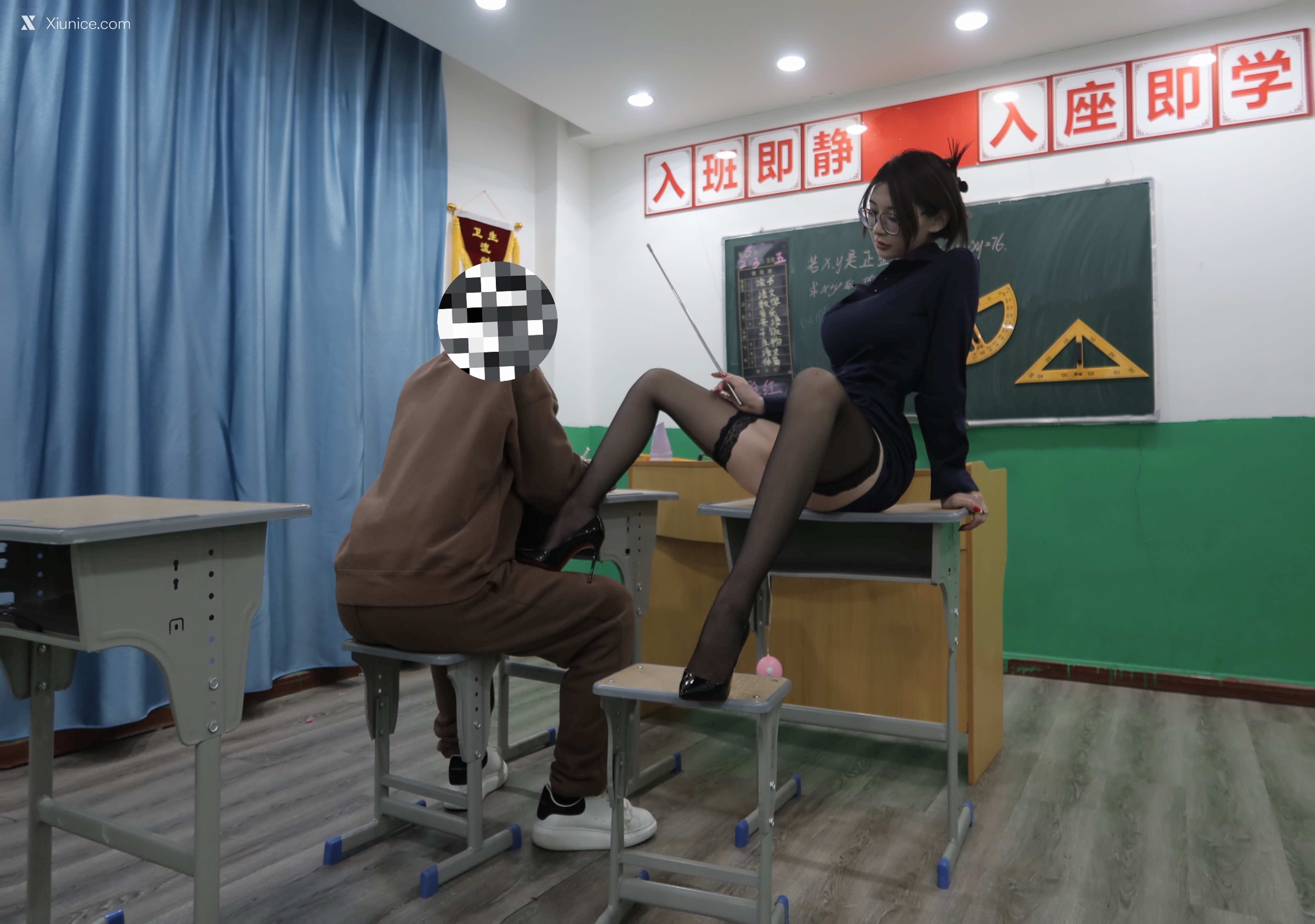 脸红Dearie 老师来了 14